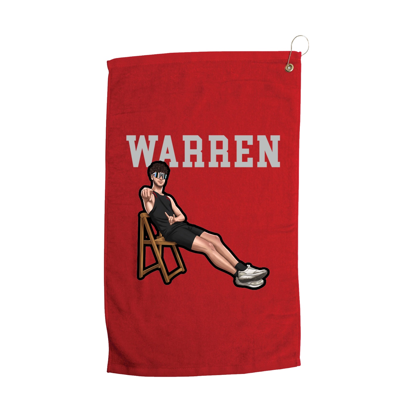 Golf Towel — Shirsey in Red