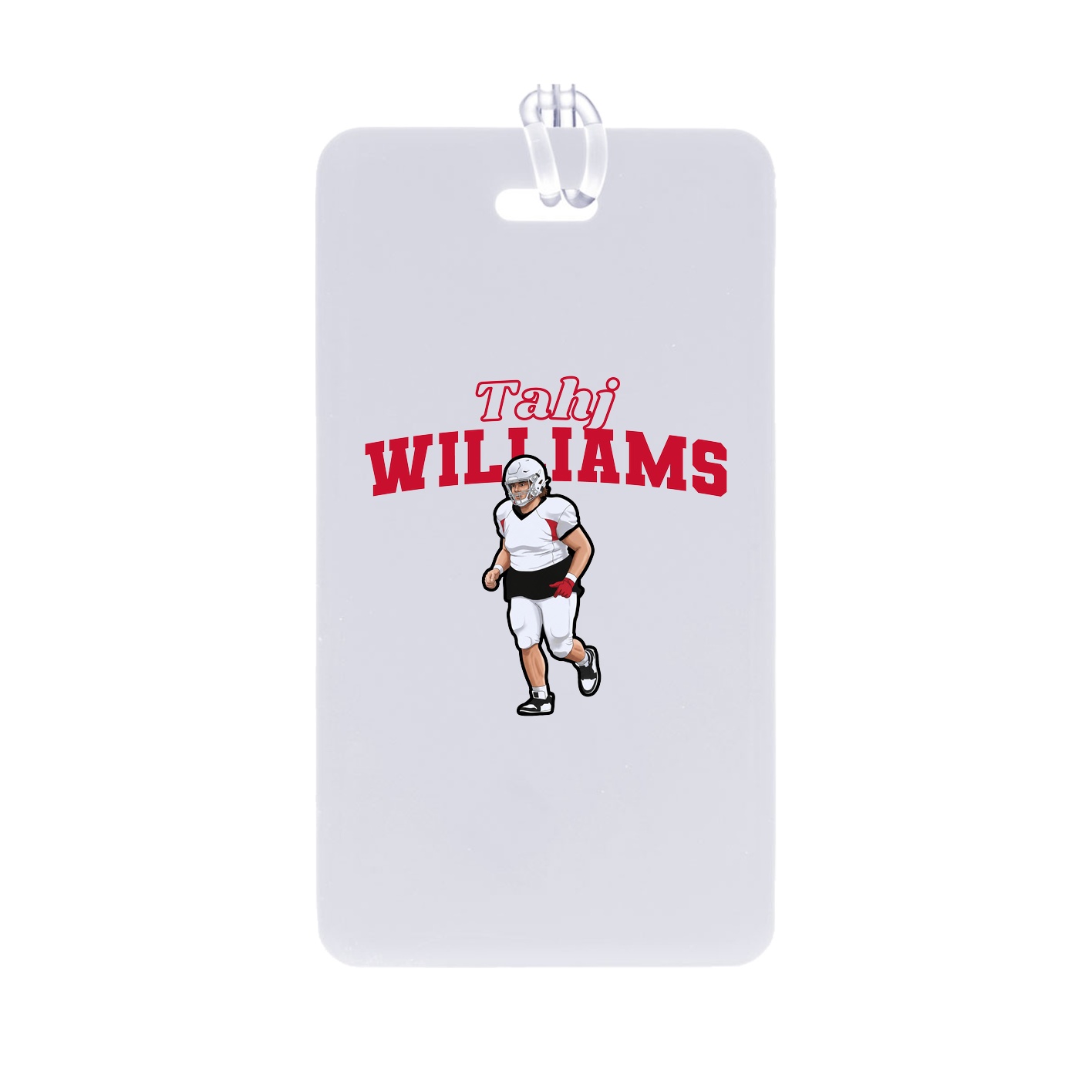 Bag Tag — Name Arch in Classic