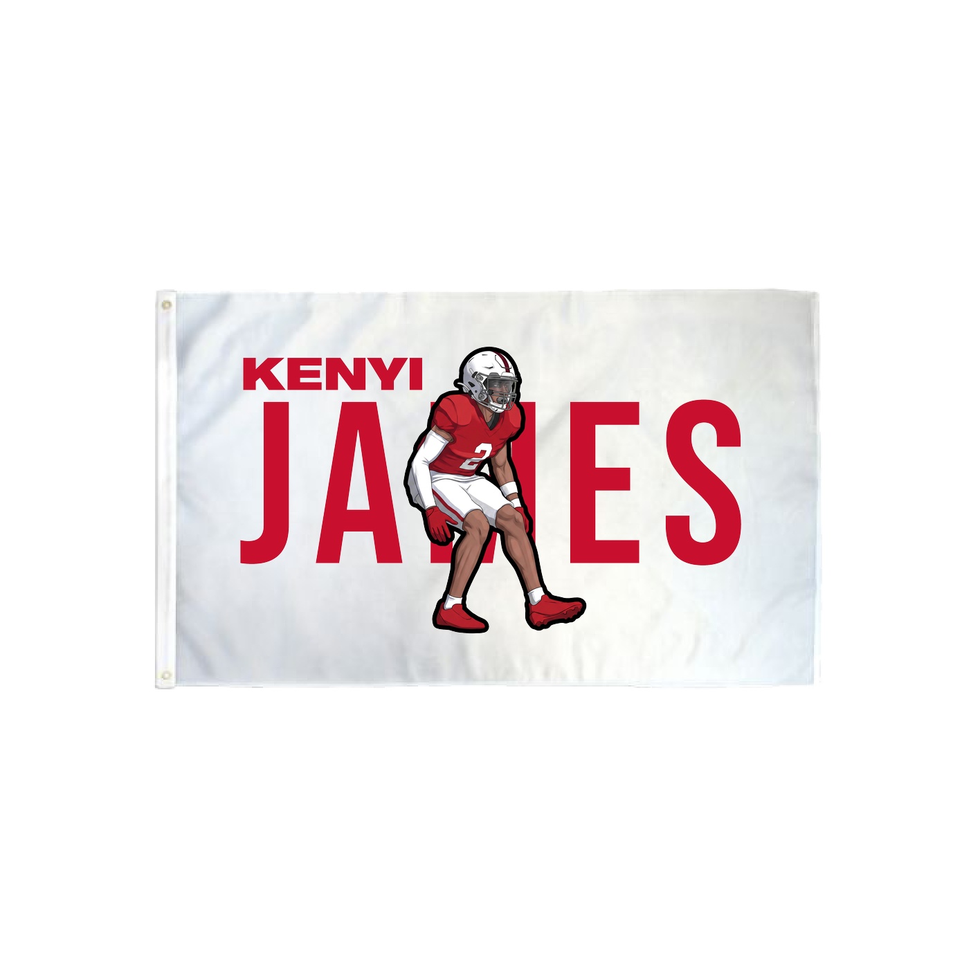 3x5 Flag — Player Name in Classic