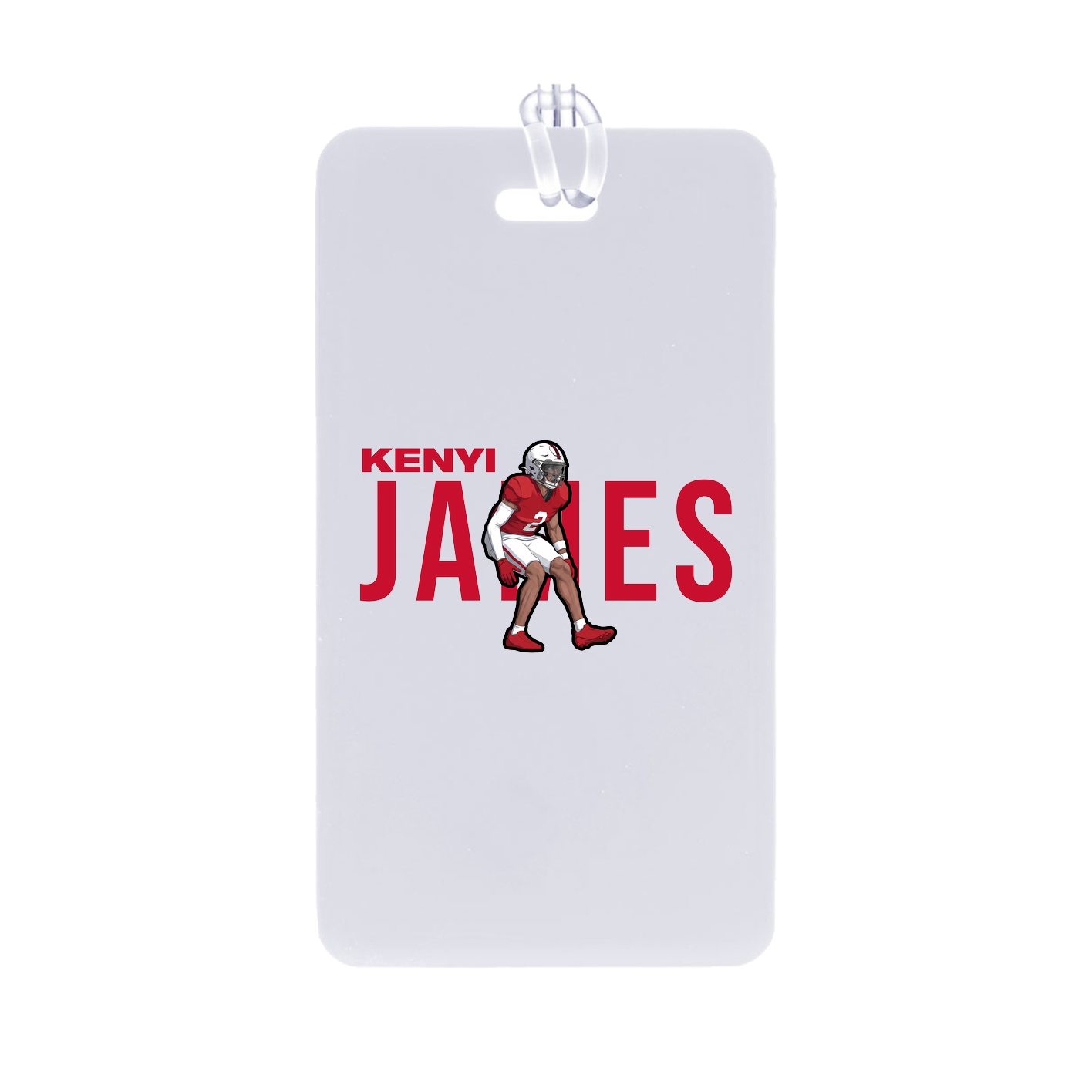 Bag Tag — Player Name in Classic