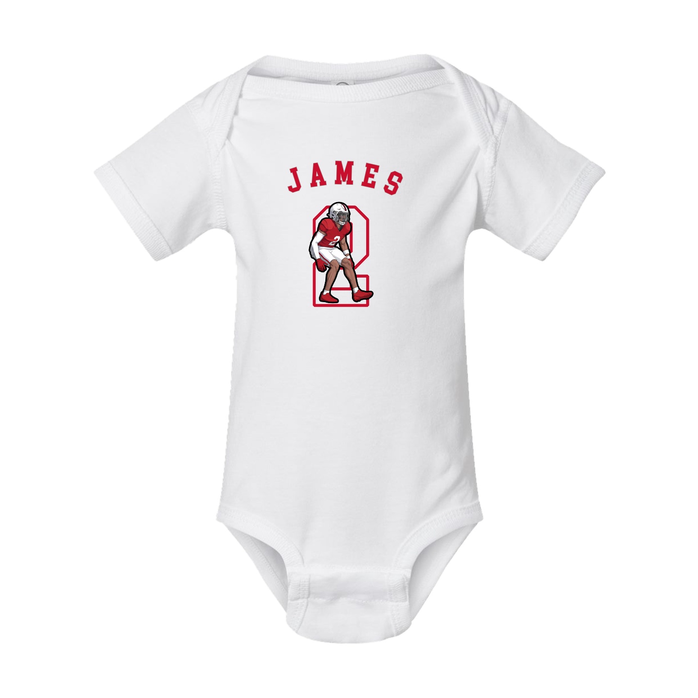 Baby Onesie — Shirsey Arch in White