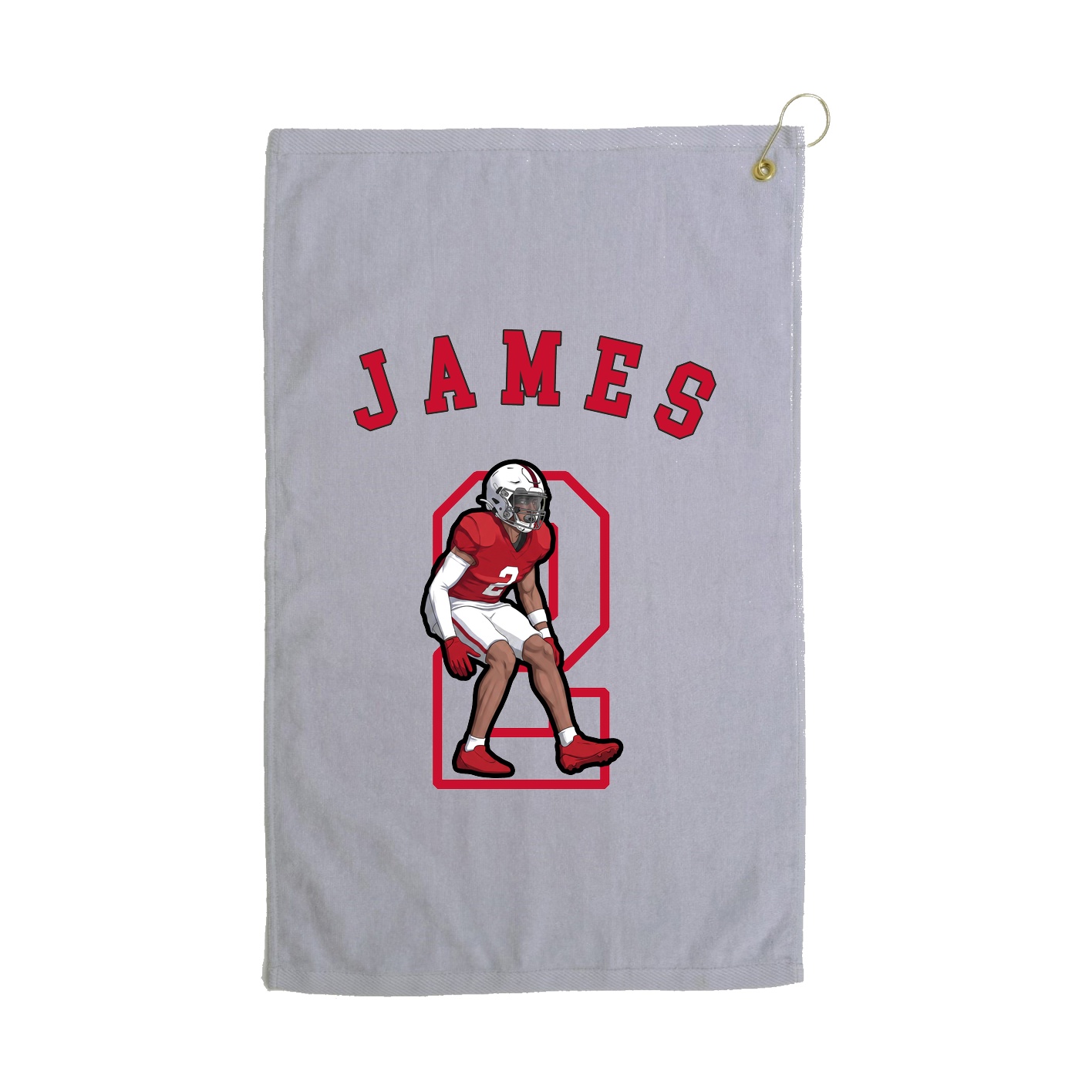 Golf Towel — Shirsey Arch in Grey