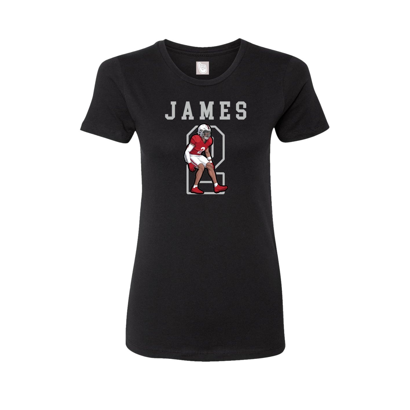 Fitted Women's Tee — Shirsey in Black