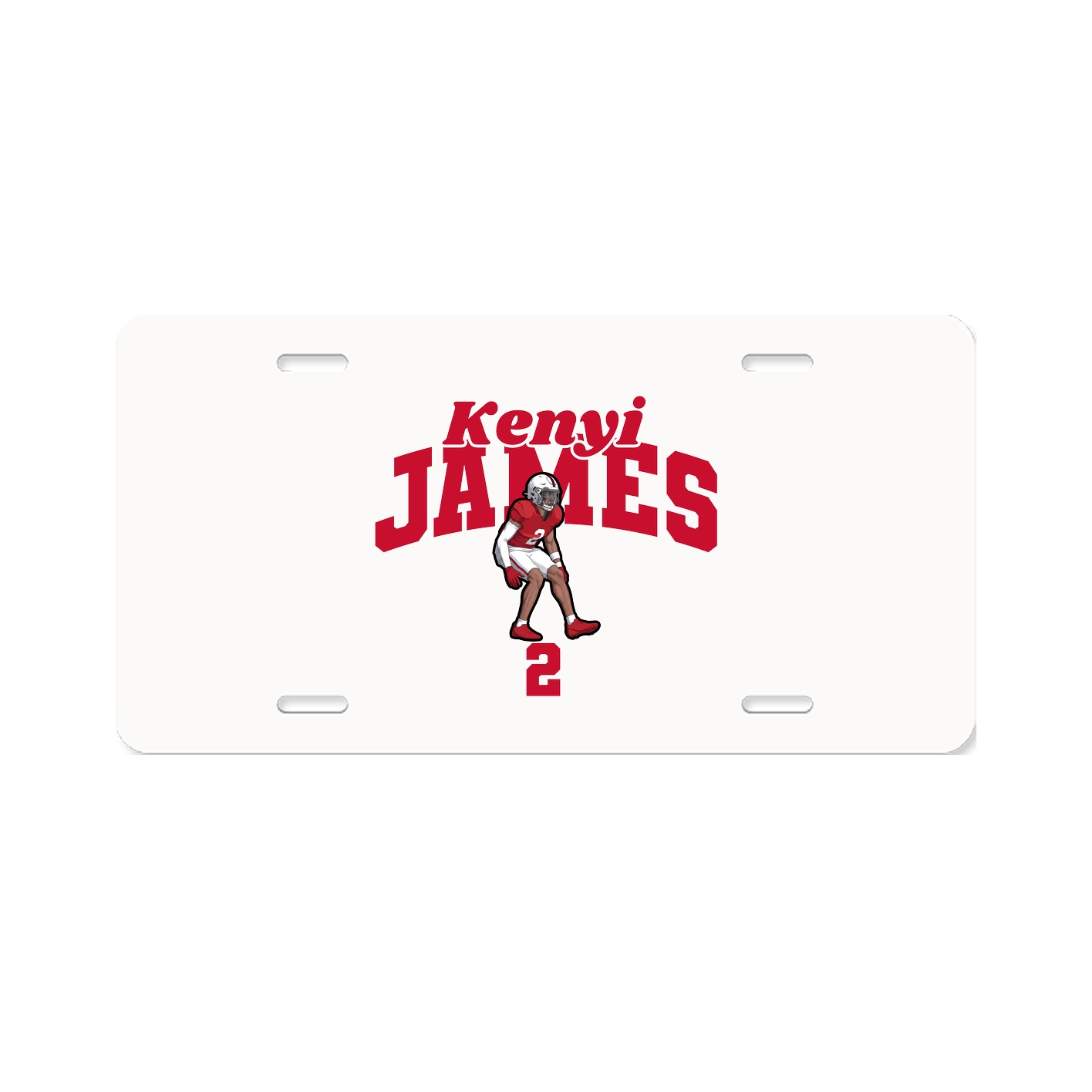 License Plate — Signature Arch in Classic