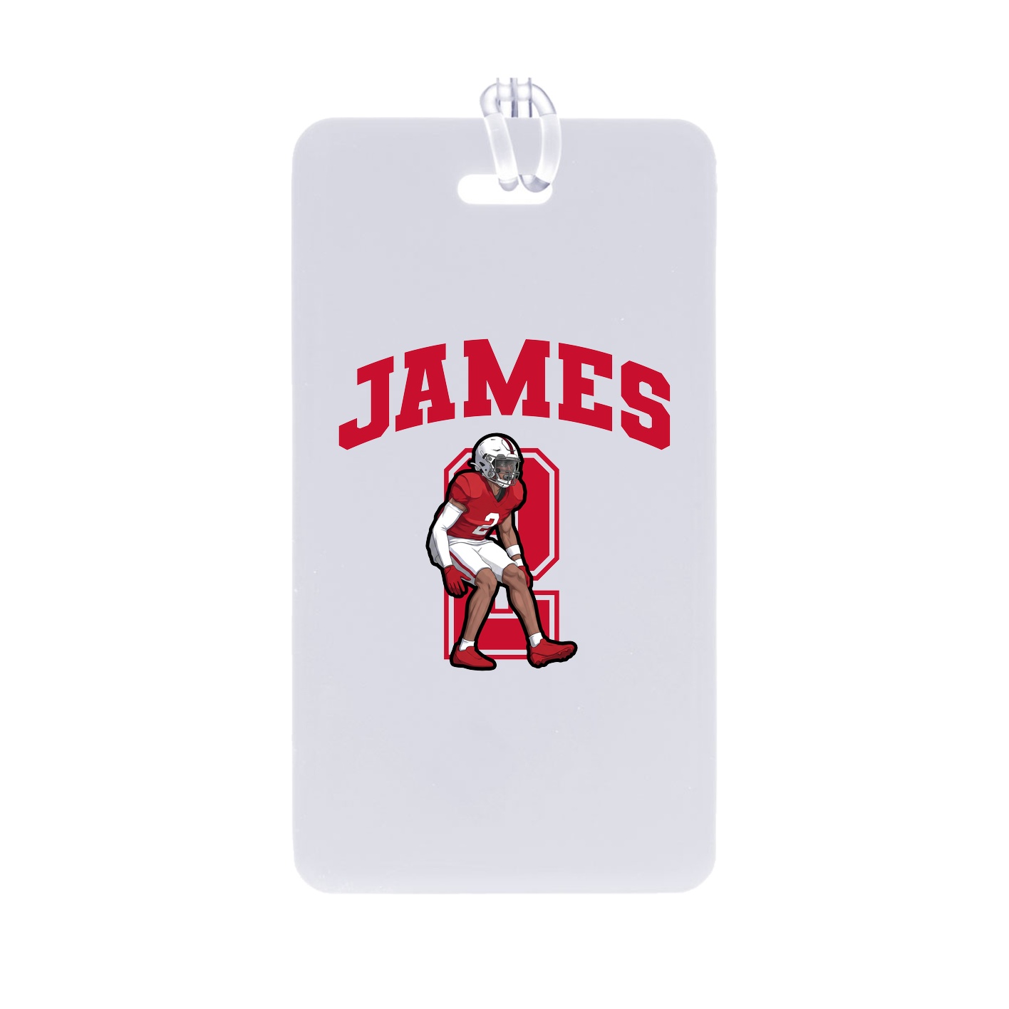 Bag Tag — Number in Classic