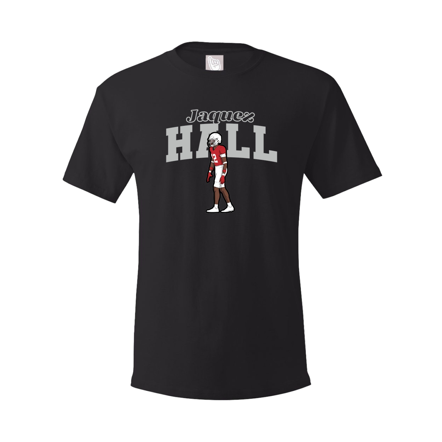 Youth Tee — Name Arch in Black