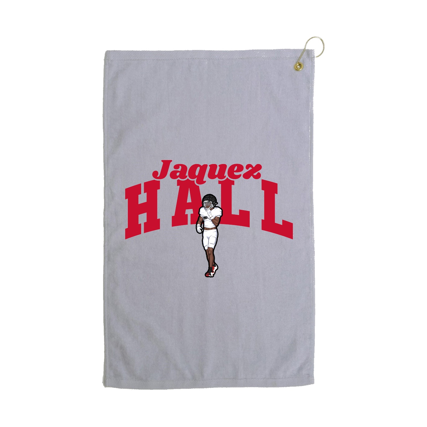 Golf Towel — Signature Arch in Grey