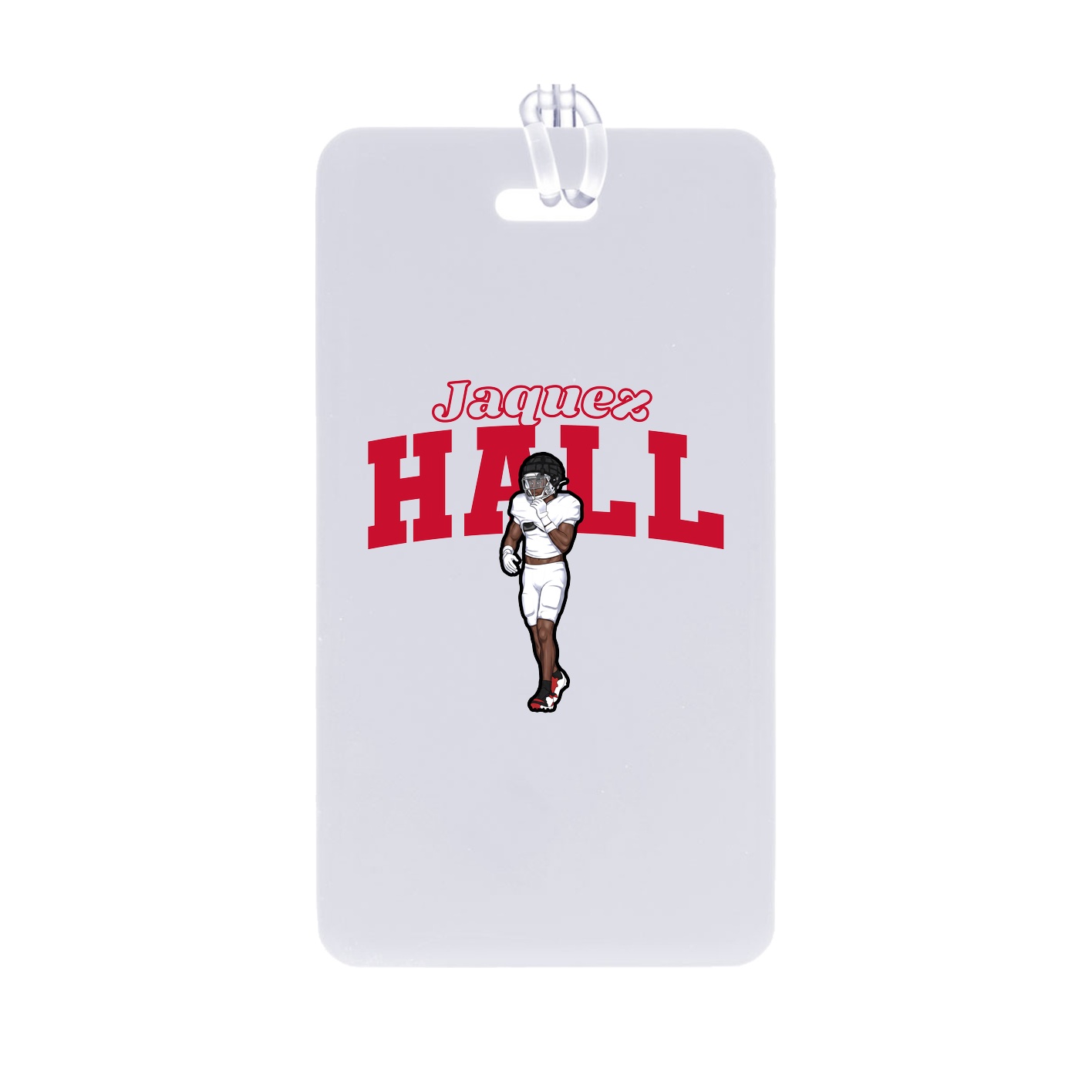 Bag Tag — Name Arch in Classic