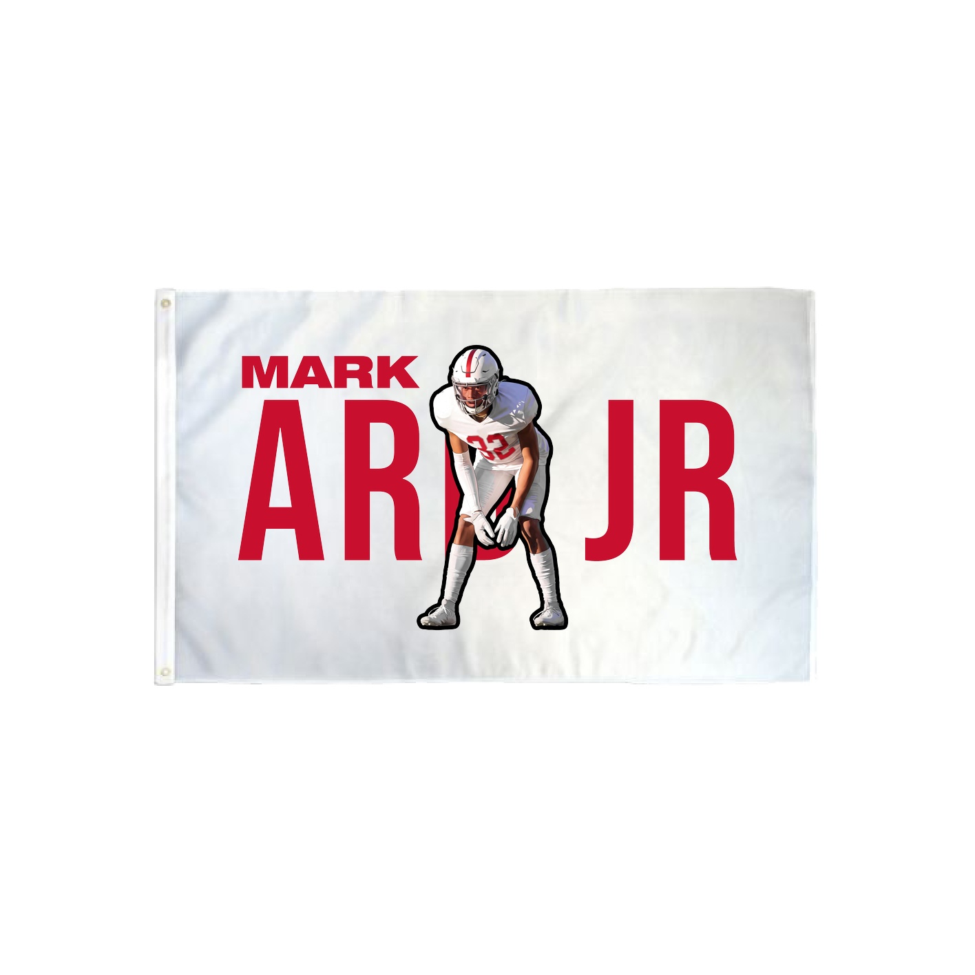 3x5 Flag — Player Name in Classic