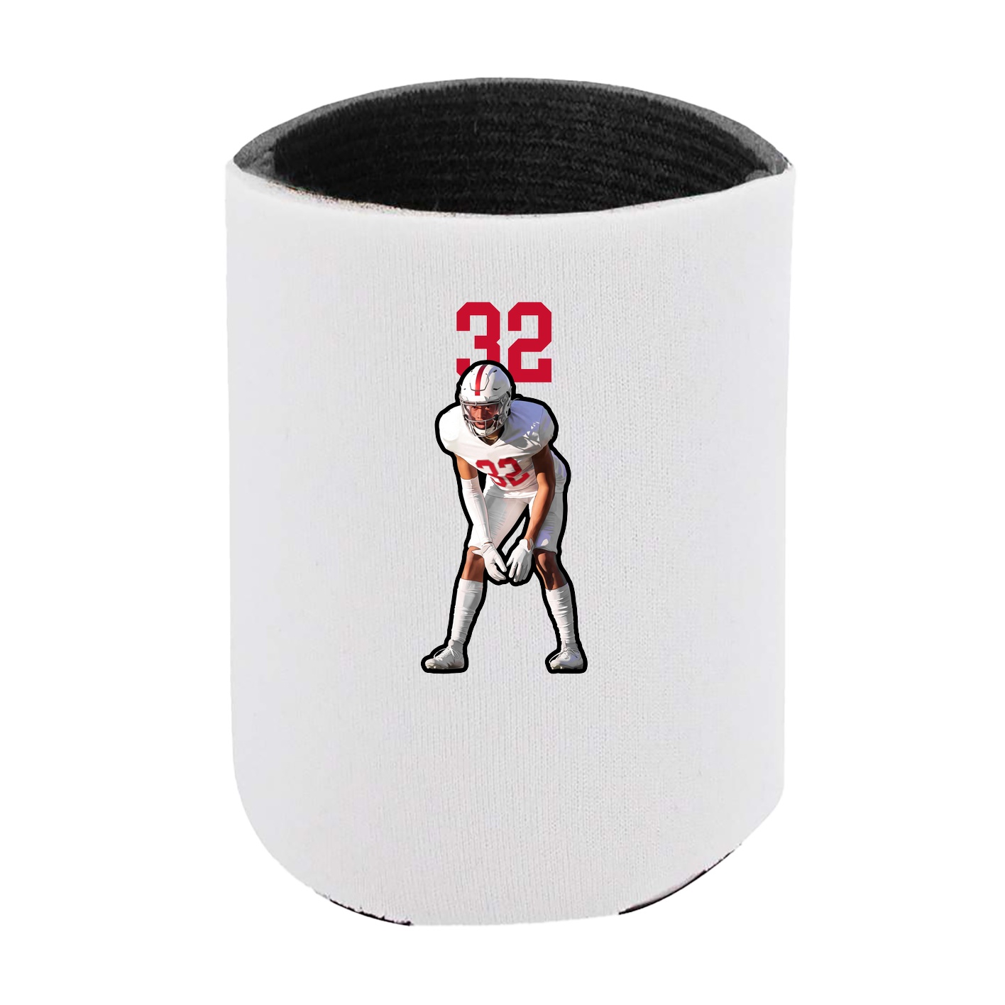Can Holder — Number Top in White