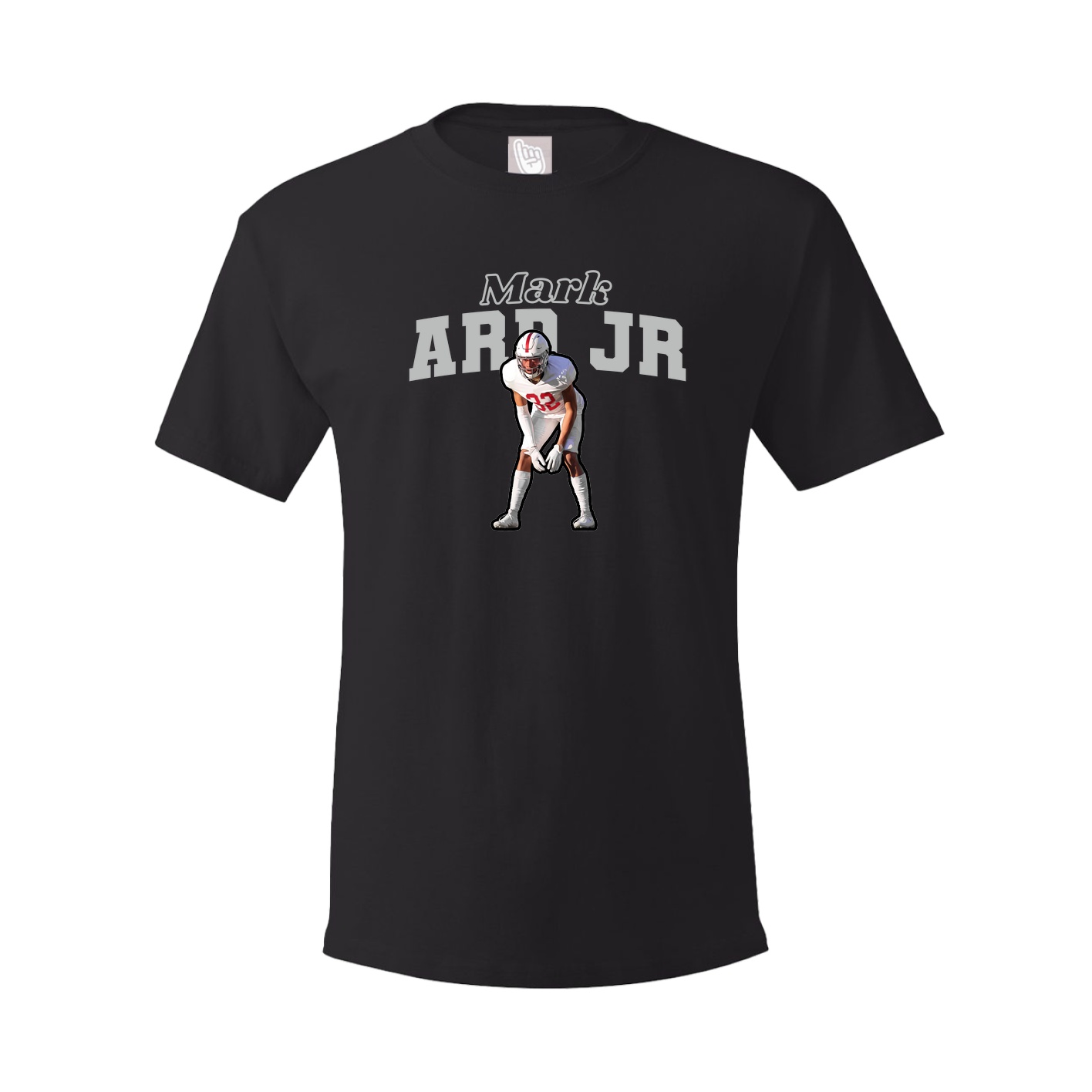 Youth Tee — Name Arch in Black