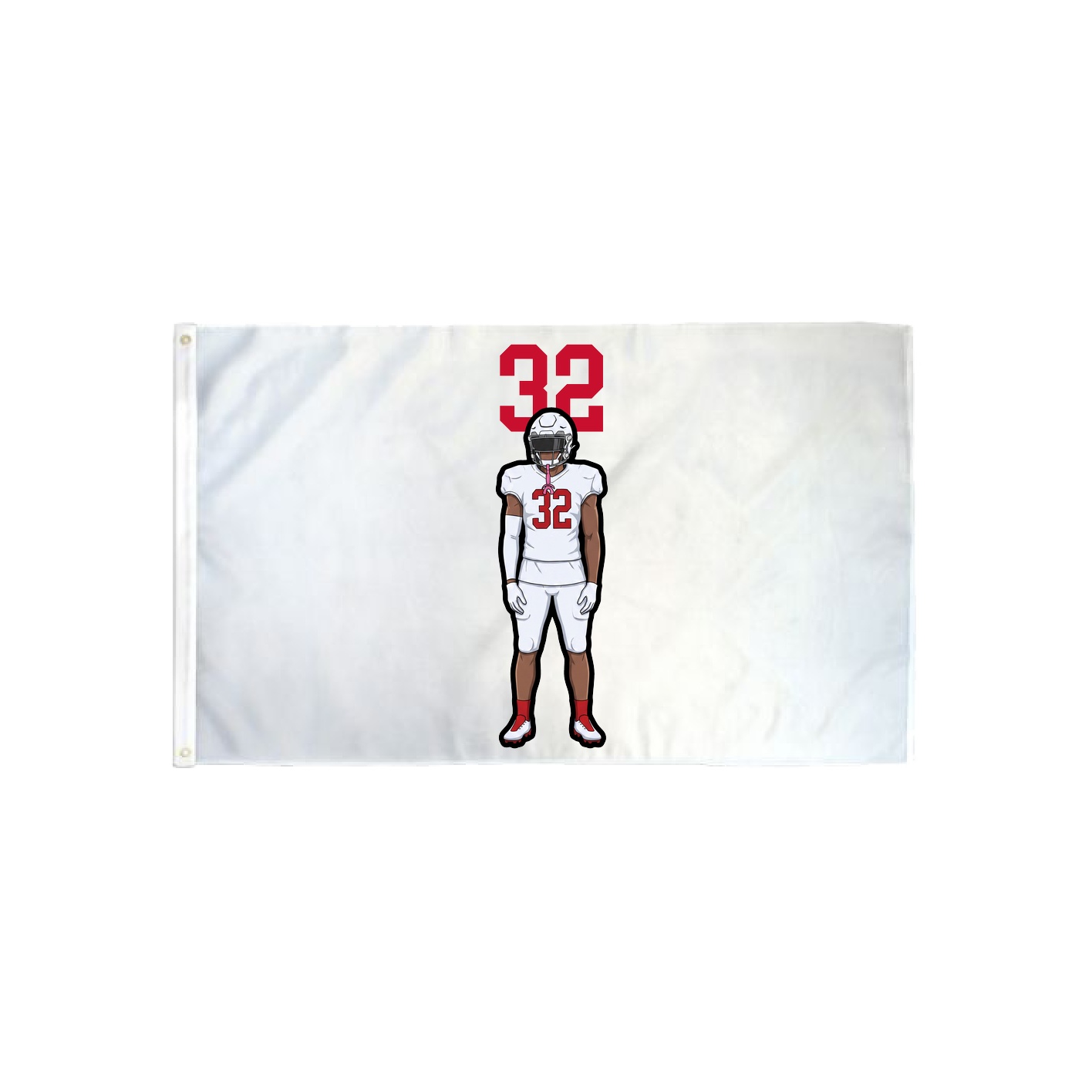 3x5 Flag — Number Top in Classic