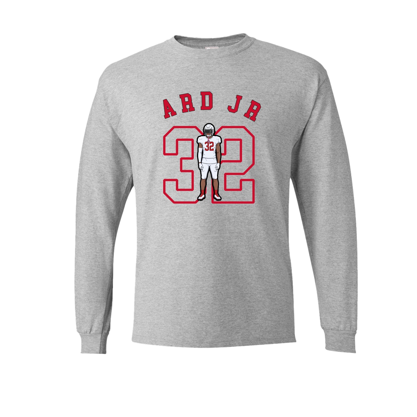 Long Sleeve Tee — Shirsey Arch in Grey