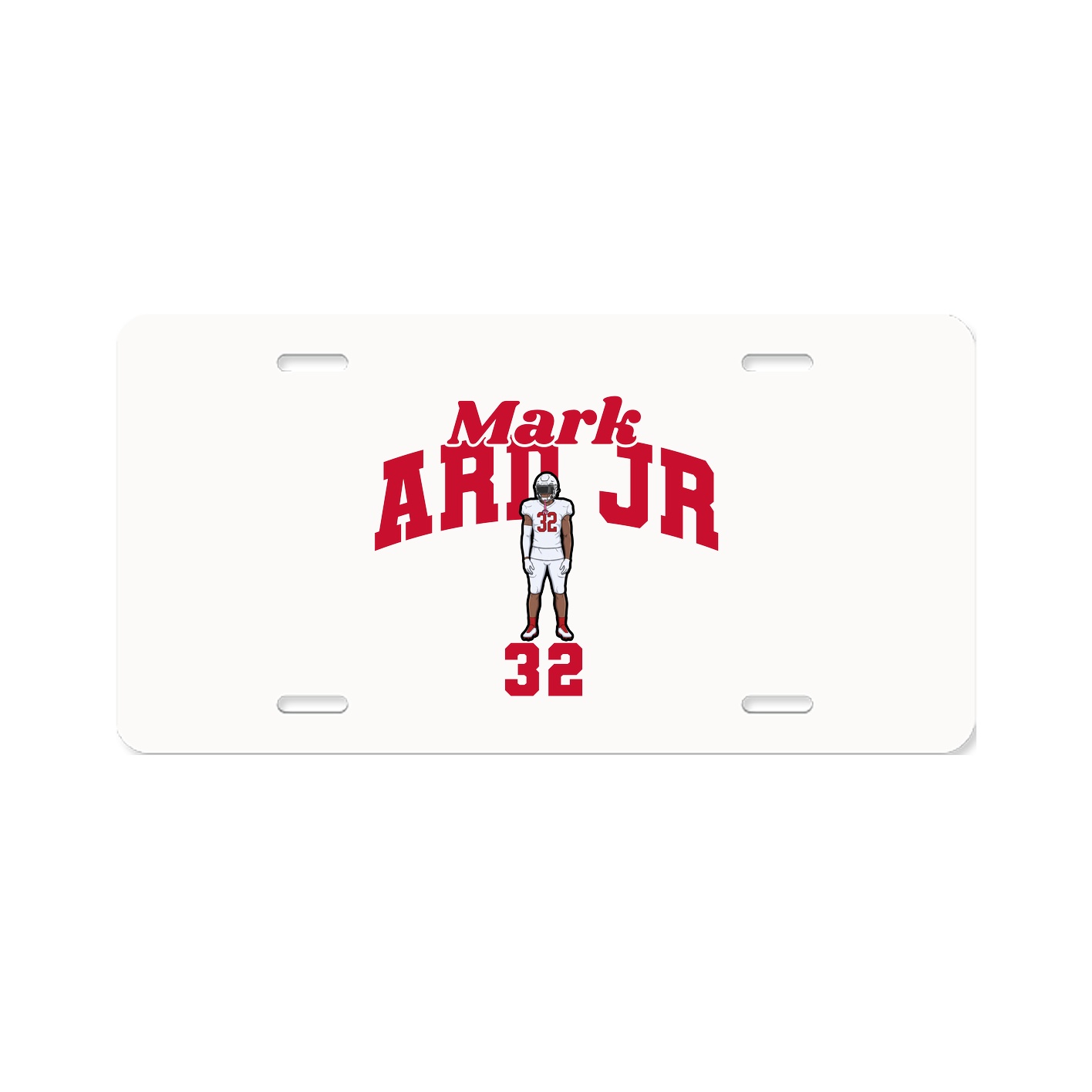 License Plate — Signature Arch in Classic