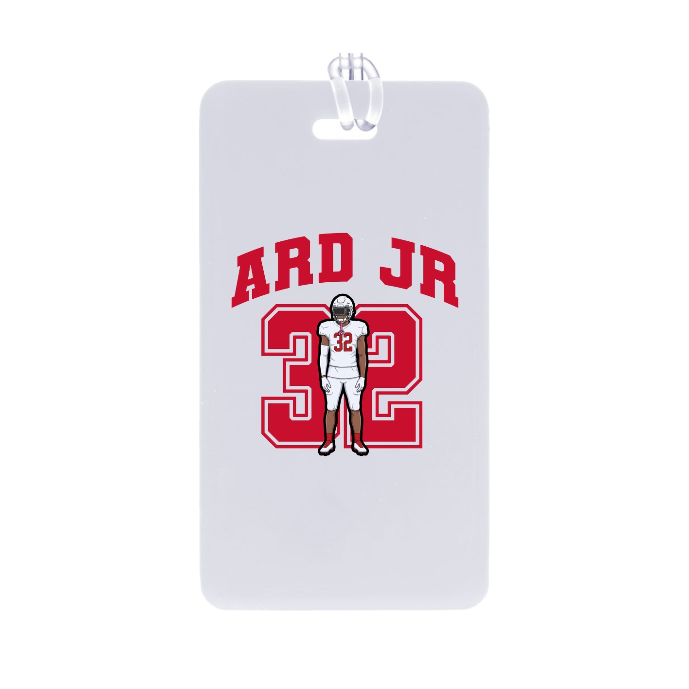 Bag Tag — Number in Classic