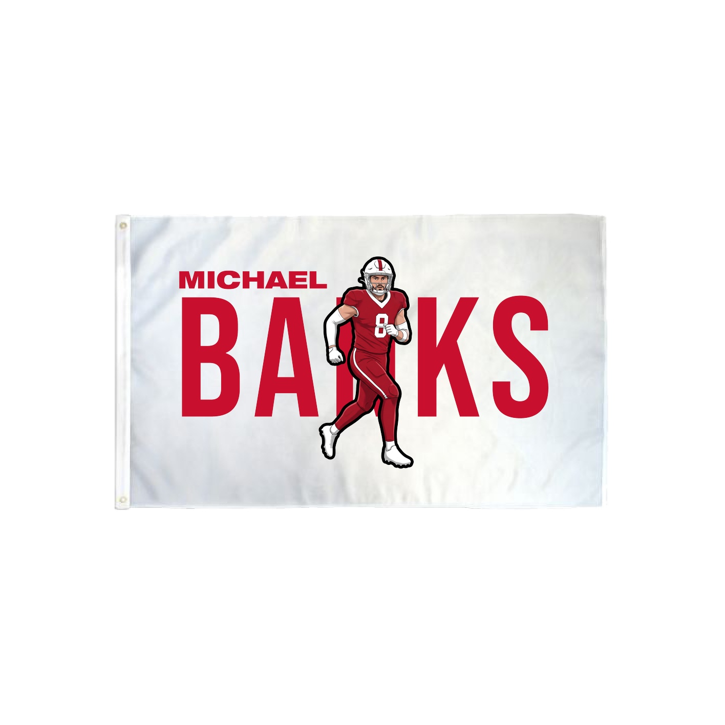 3x5 Flag — Player Name in Classic
