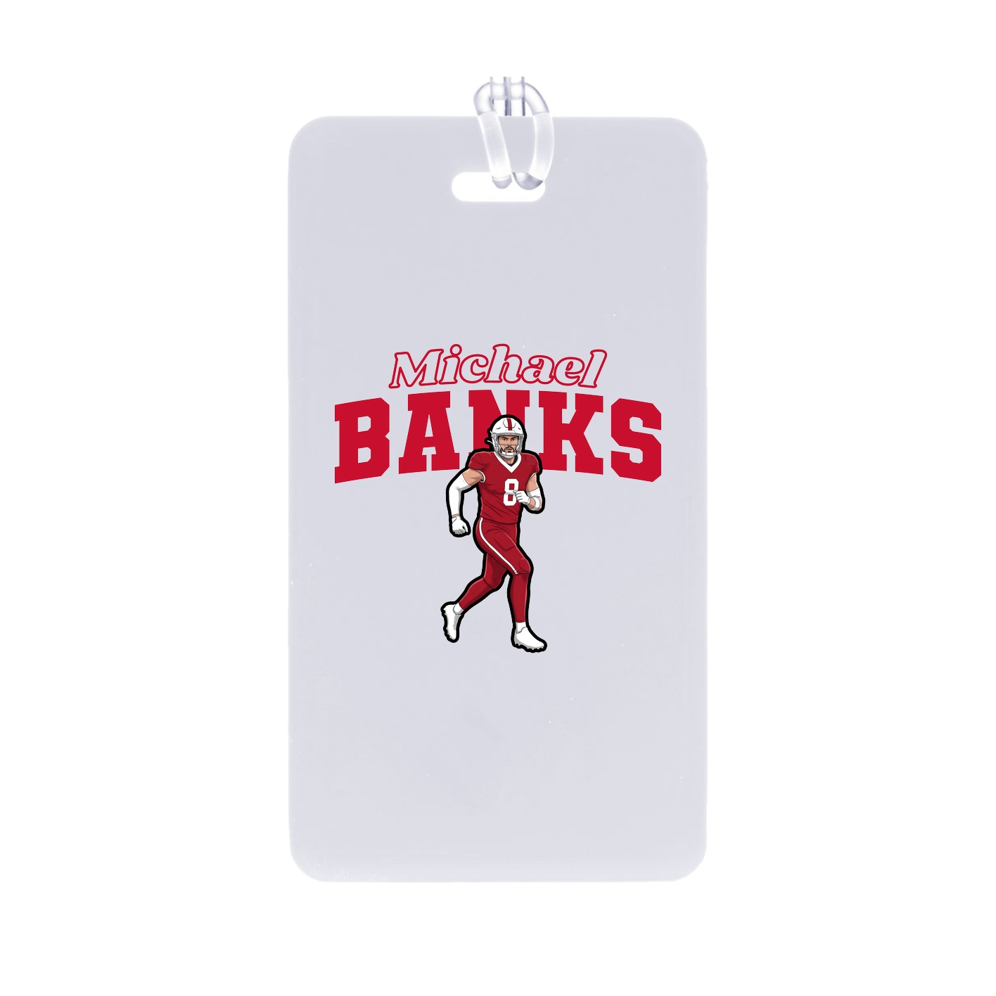 Bag Tag — Name Arch in Classic