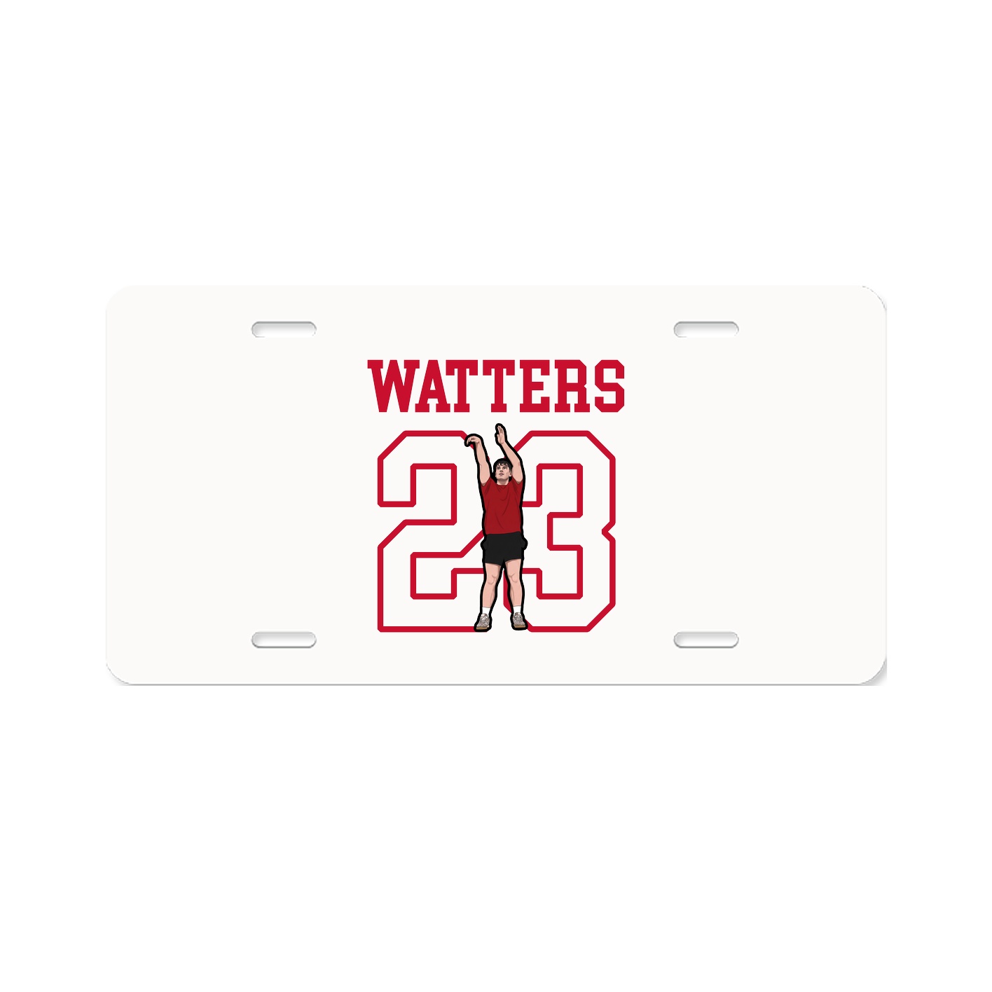 License Plate — Shirsey in Classic