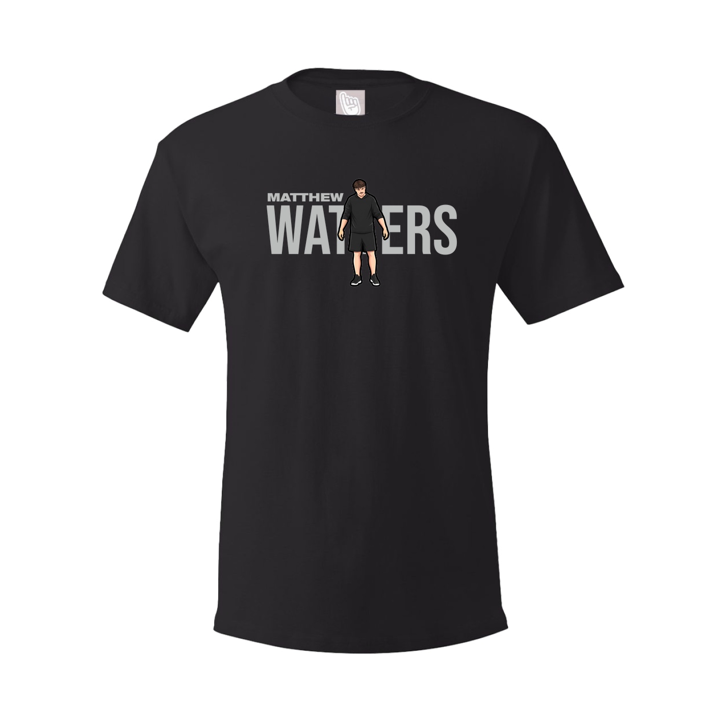 Tee — Player Name in Black
