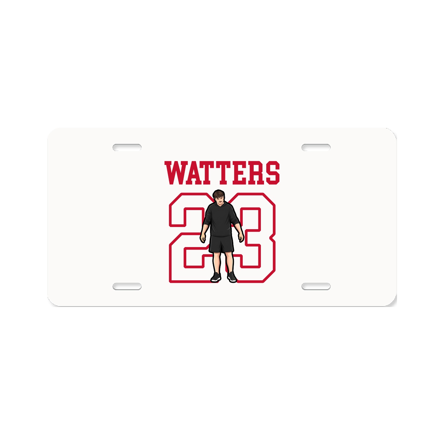 License Plate — Shirsey in Classic