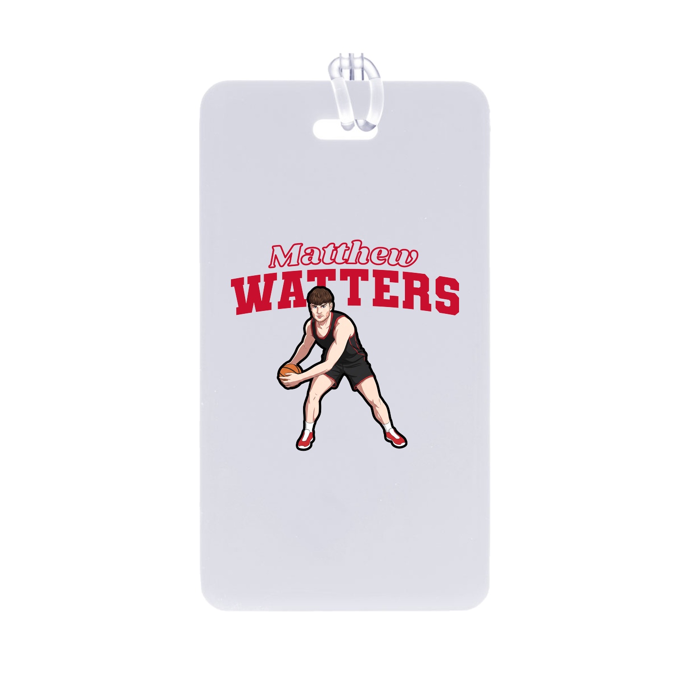 Bag Tag — Name Arch in Classic