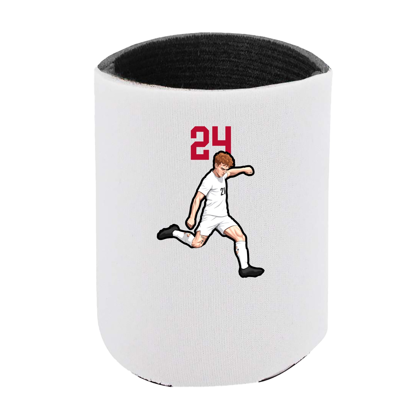 Can Holder — Number Top in White