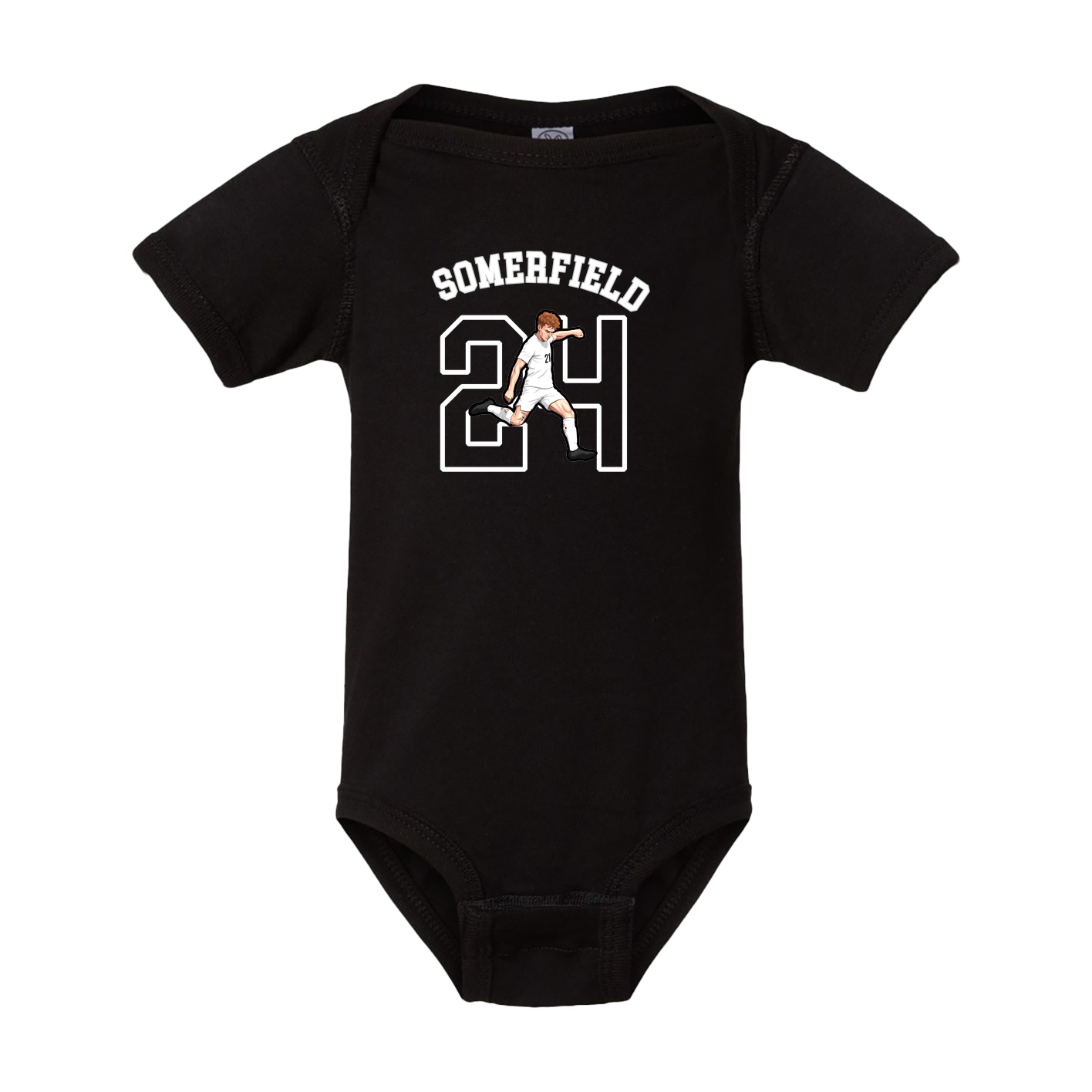 Baby Onesie — Shirsey Arch in Black