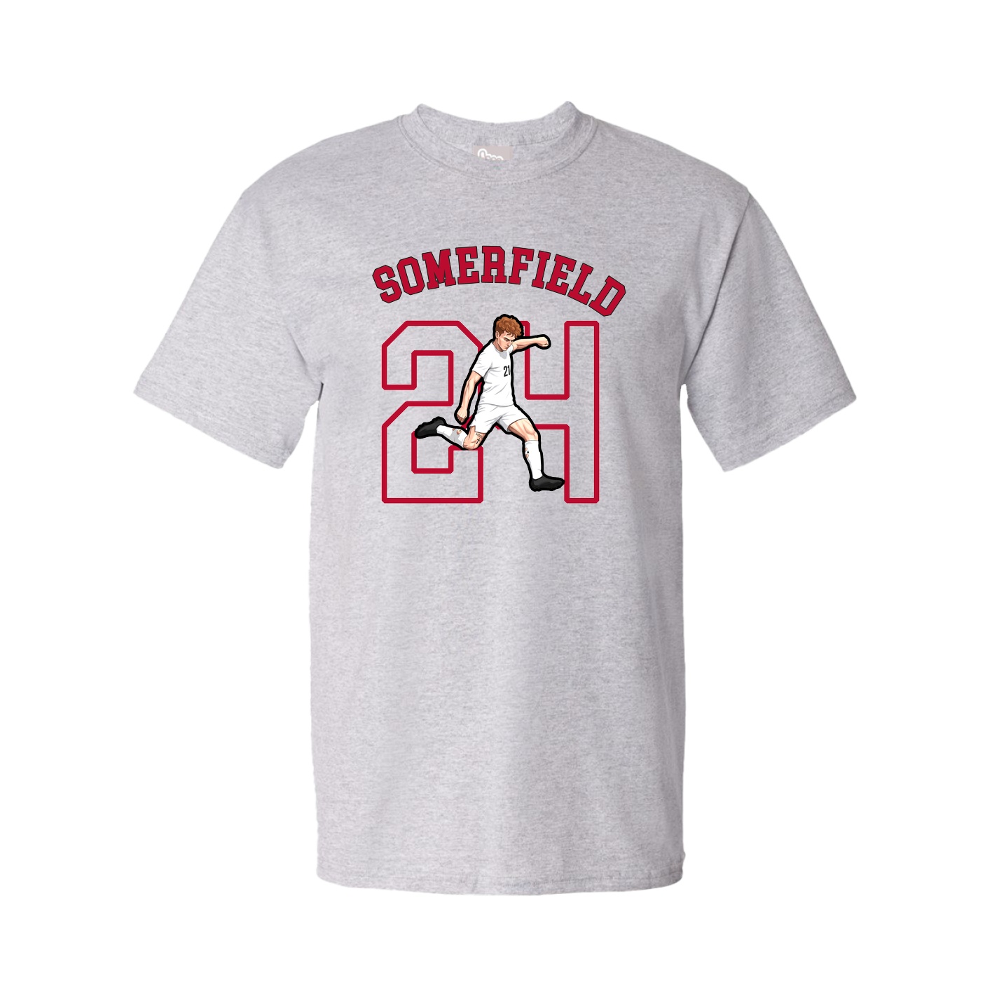 Youth Tee — Shirsey Arch in Grey