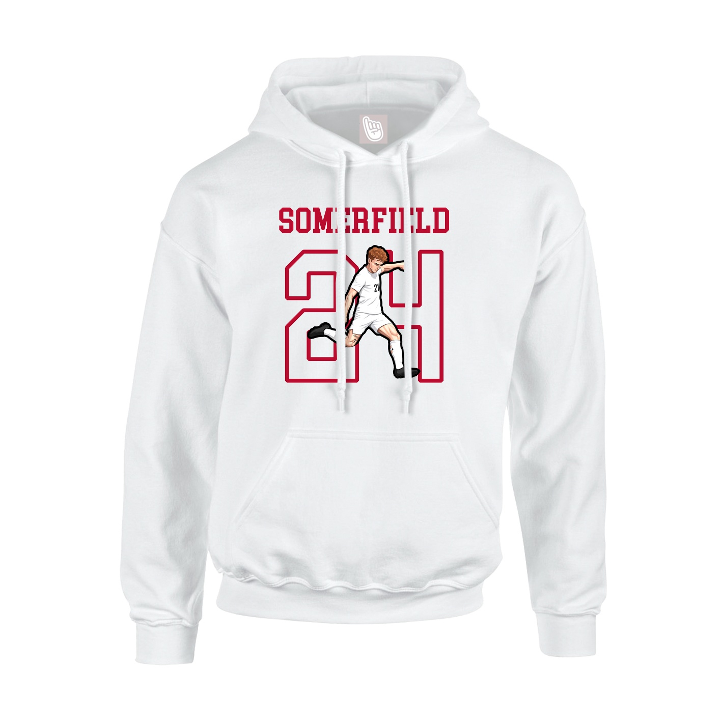 Youth Hoodie — Shirsey in White