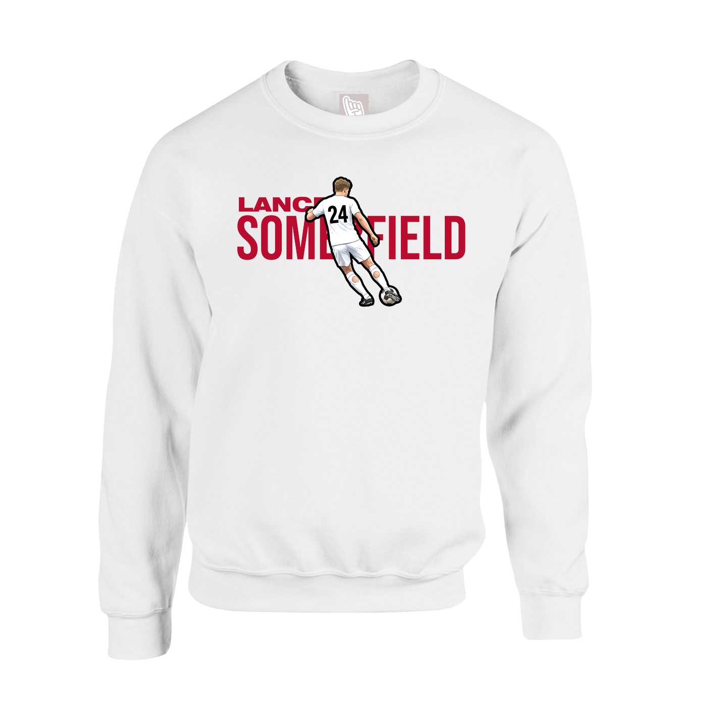 Fleece Crew — Player Name in White