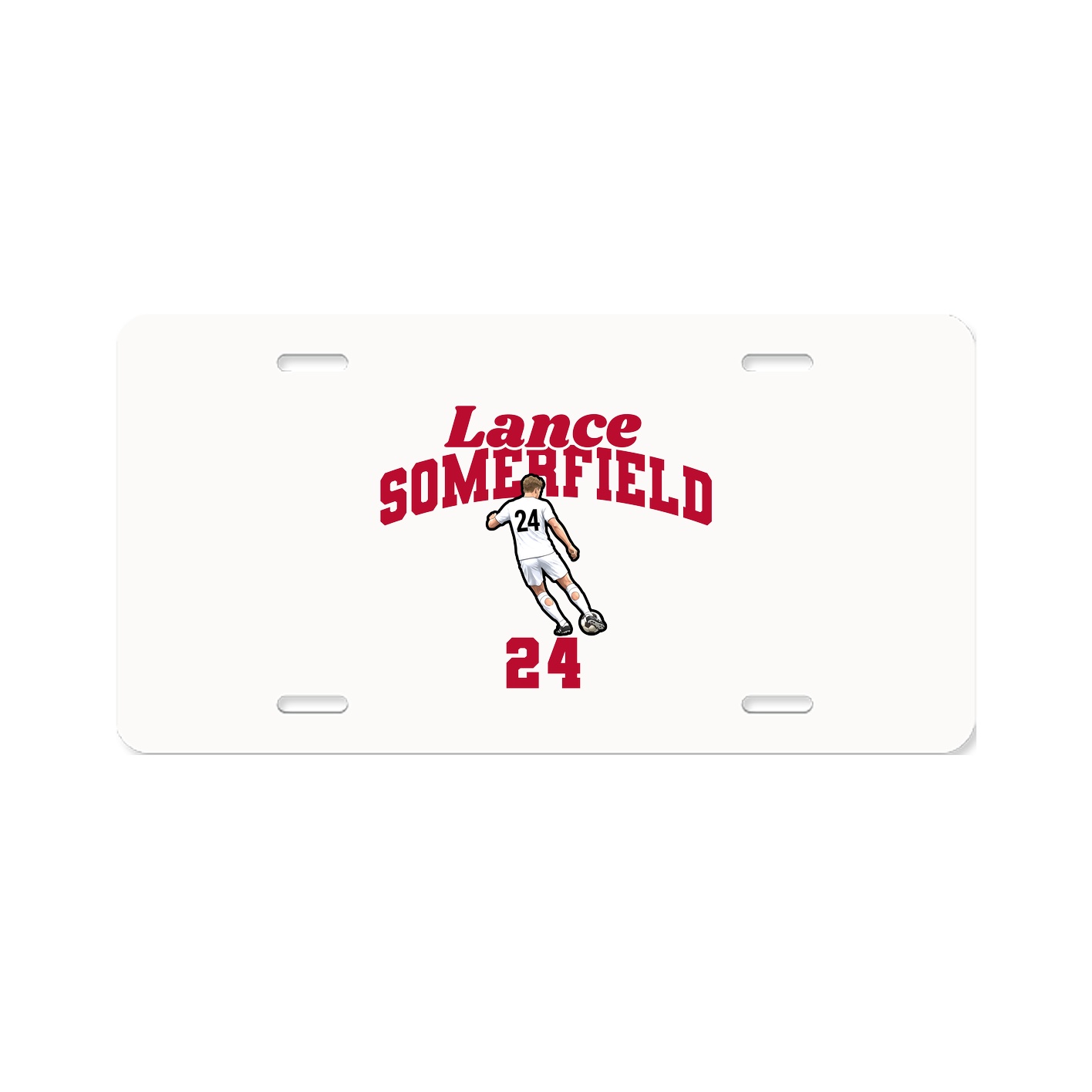 License Plate — Signature Arch in Classic