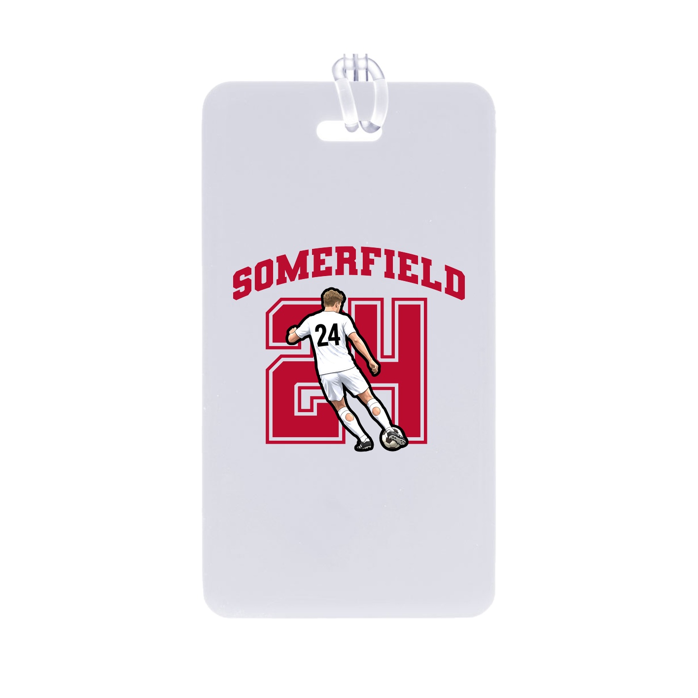 Bag Tag — Number in Classic