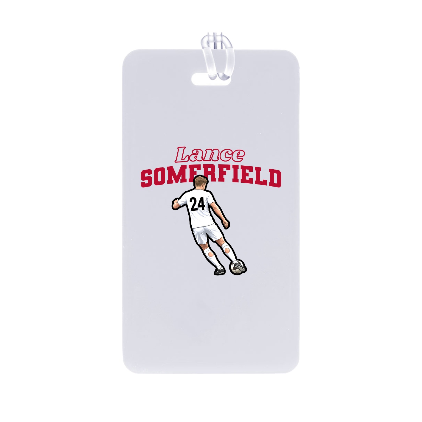 Bag Tag — Name Arch in Classic