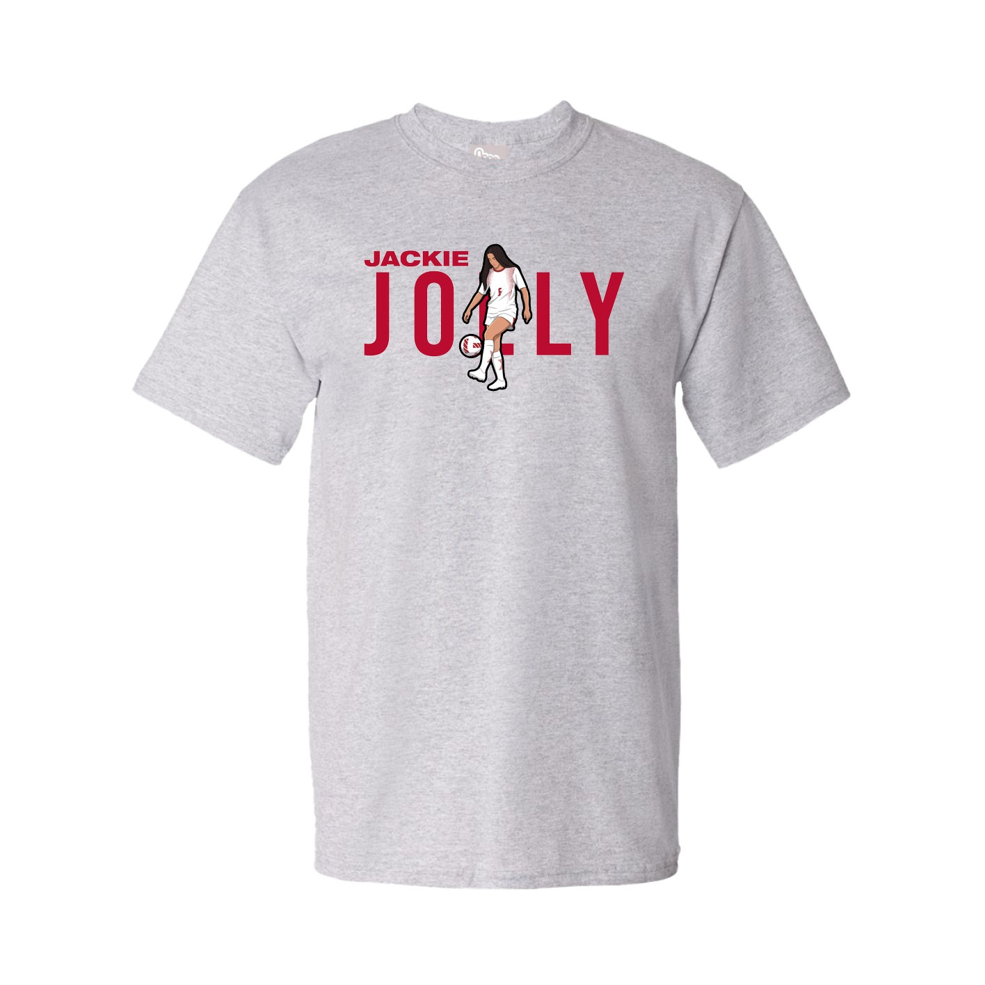 Youth Tee — Player Name in Grey