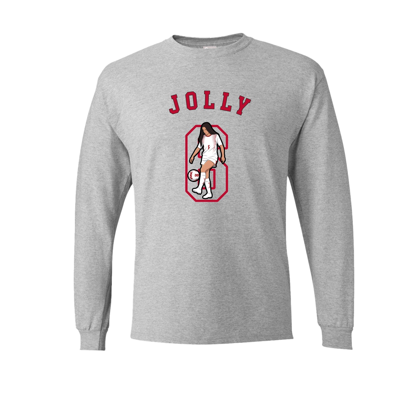 Long Sleeve Tee — Shirsey Arch in Grey