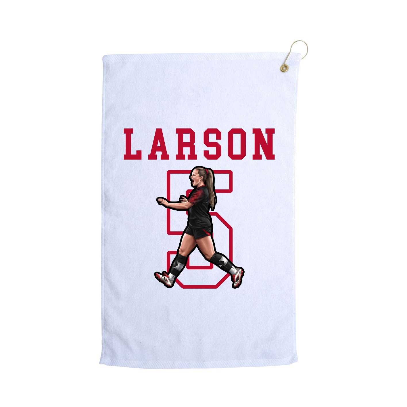 Golf Towel — Shirsey in White