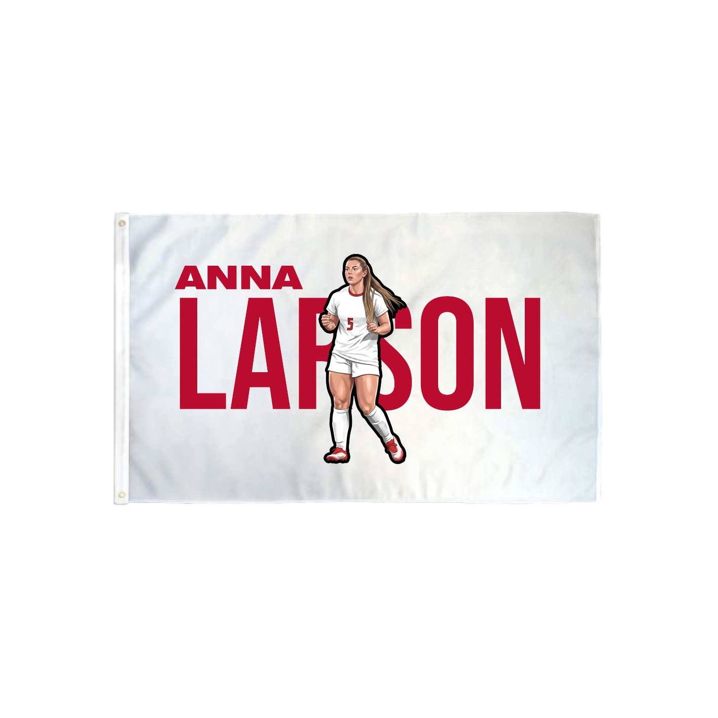 3x5 Flag — Player Name in Classic
