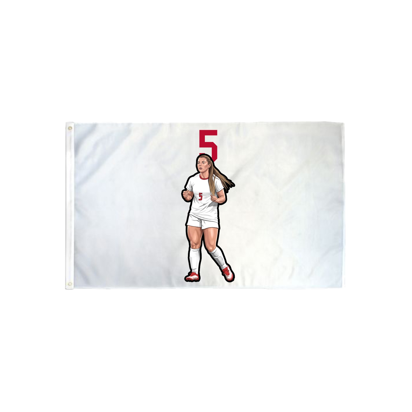 3x5 Flag — Number Top in Classic