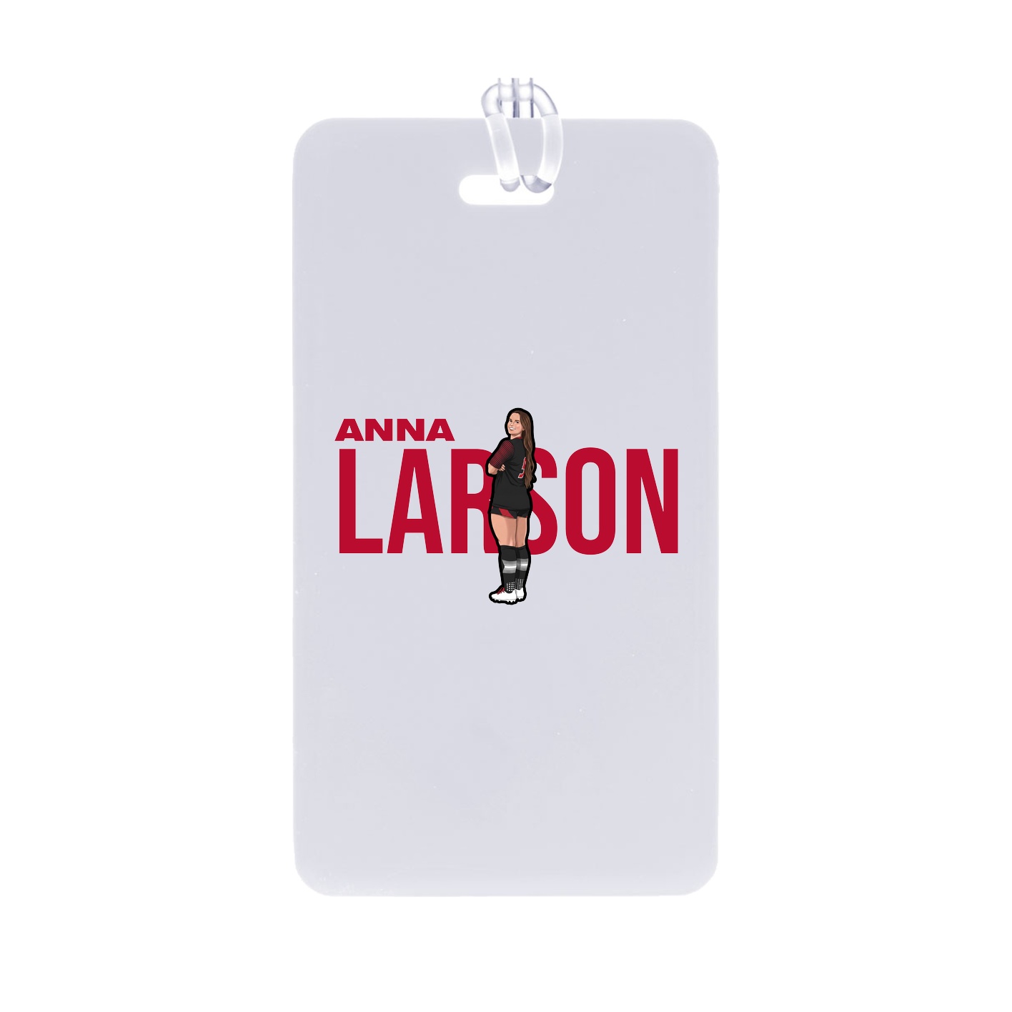 Bag Tag — Player Name in Classic