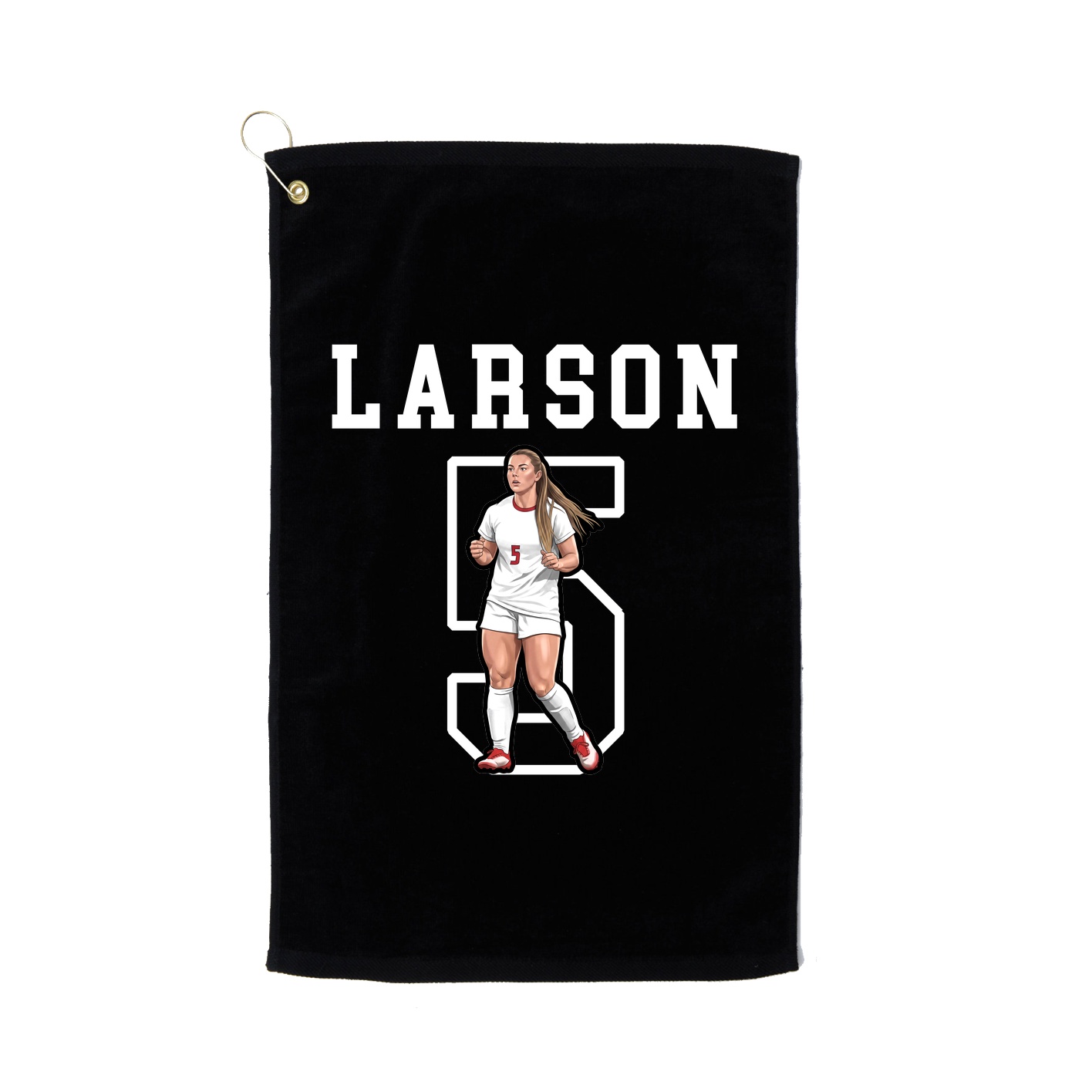 Golf Towel — Shirsey in Black