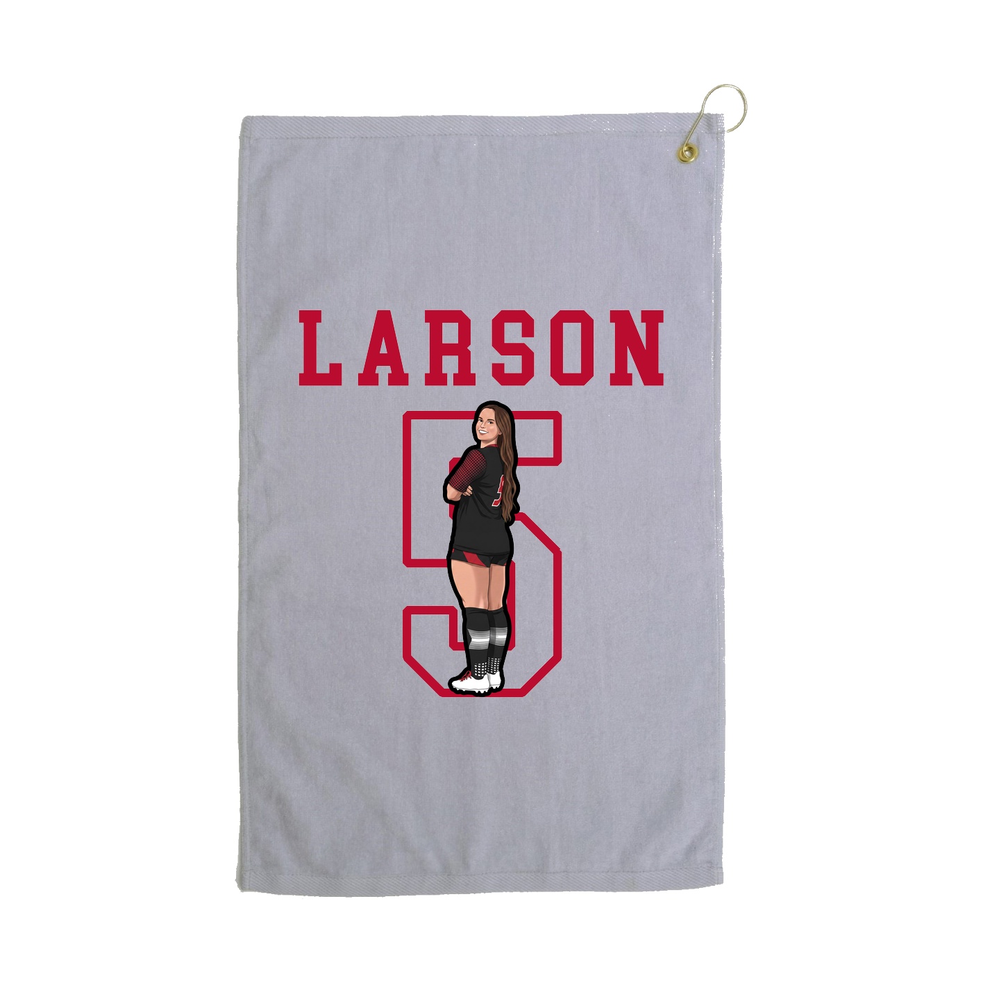 Golf Towel — Shirsey in Grey