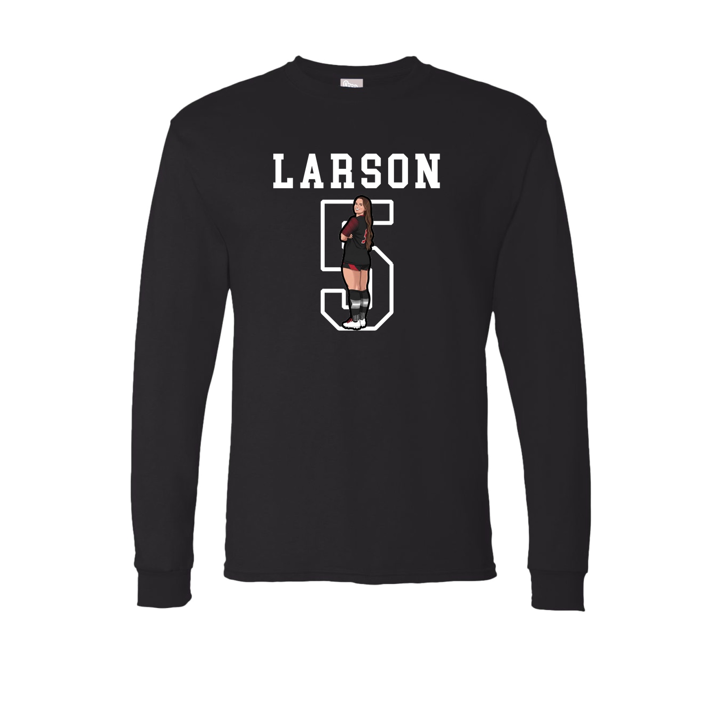 Long Sleeve Tee — Shirsey in Black