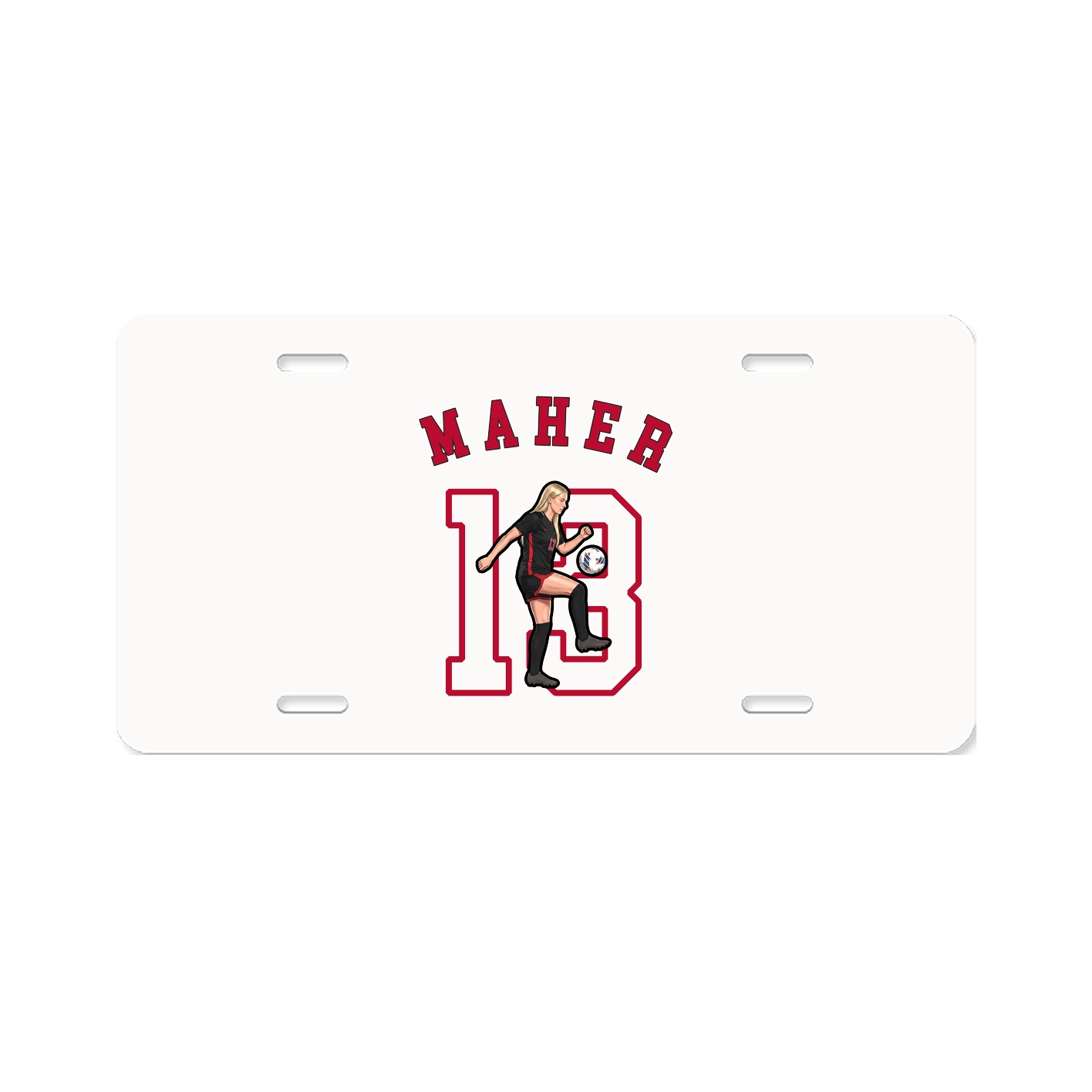 License Plate — Shirsey Arch in Classic