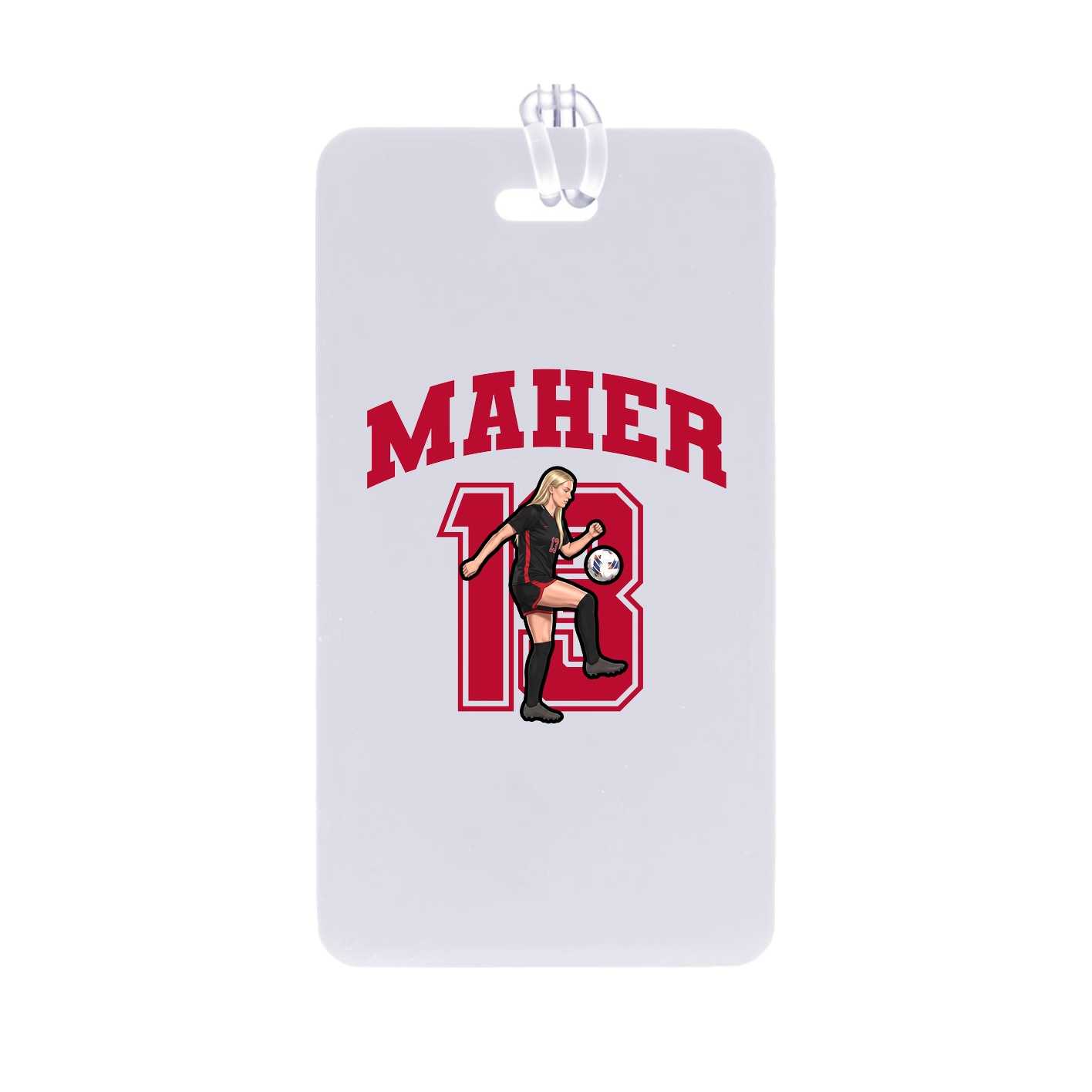 Bag Tag — Number in Classic
