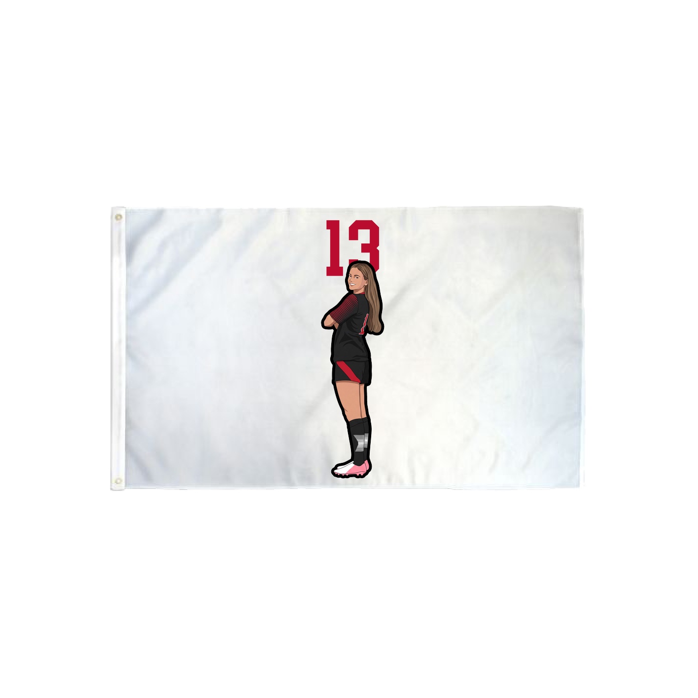 3x5 Flag — Number Top in Classic