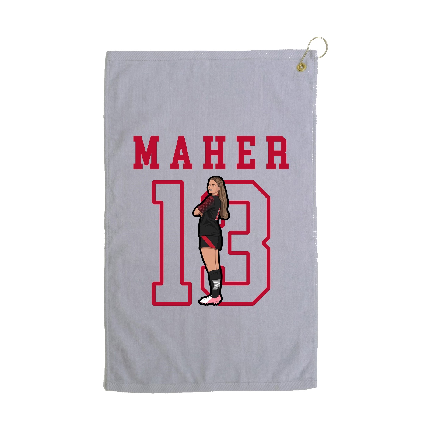 Golf Towel — Shirsey in Grey