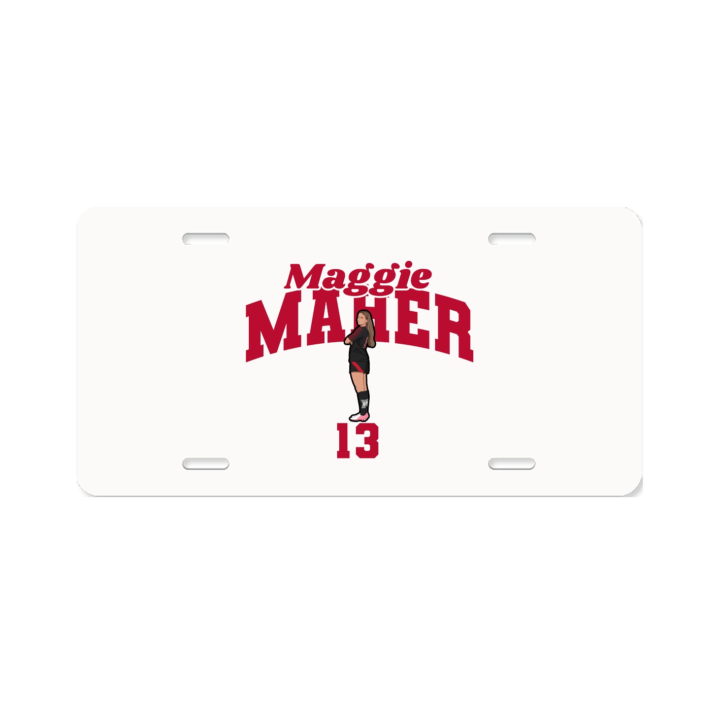 License Plate — Signature Arch in Classic