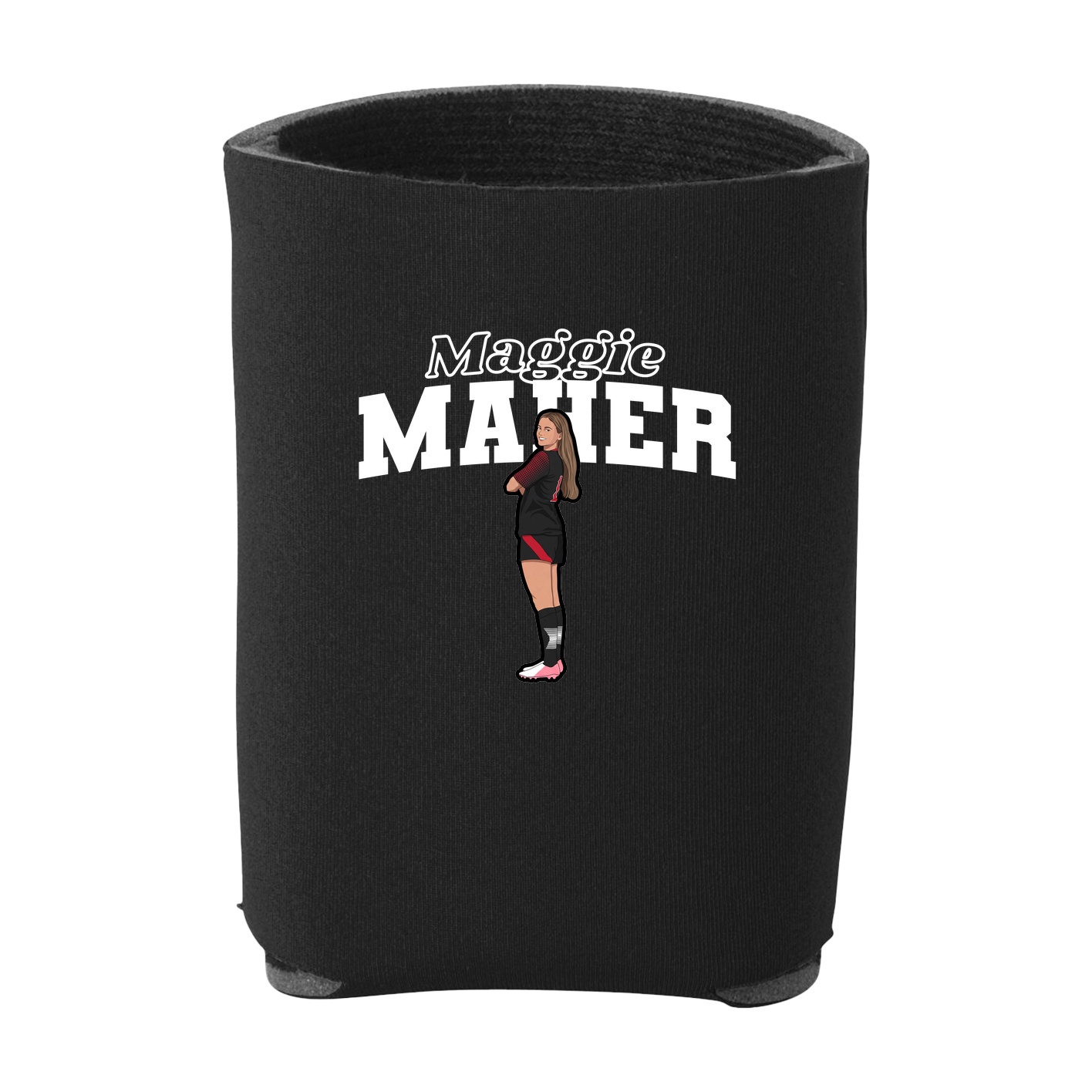 Can Holder — Name Arch in Black