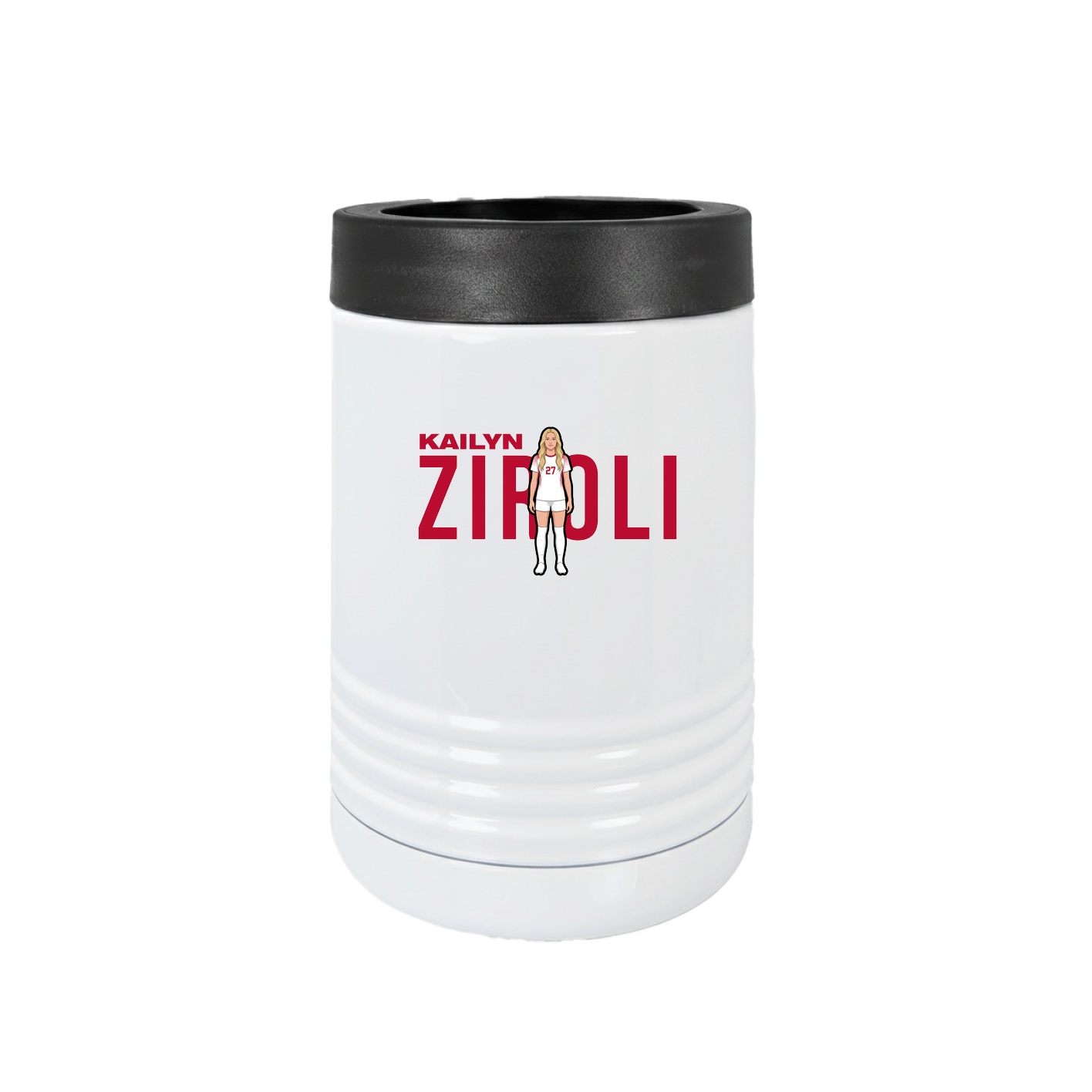 Beverage Holder — Player Name in White