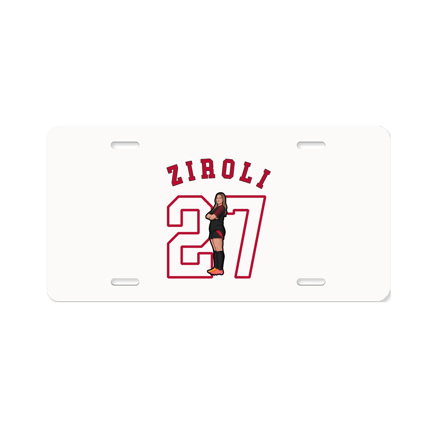 License Plate — Shirsey Arch in Classic